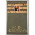 Entertainers and the Entertained by John Houseman SIGNED 1986 Hardcover 1st Ed.