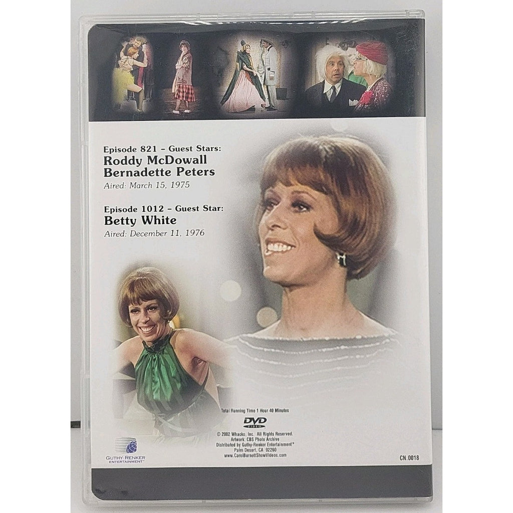 The Carol Burnett Show DVD Episode 821 Episode 1012 The Collector's Edition