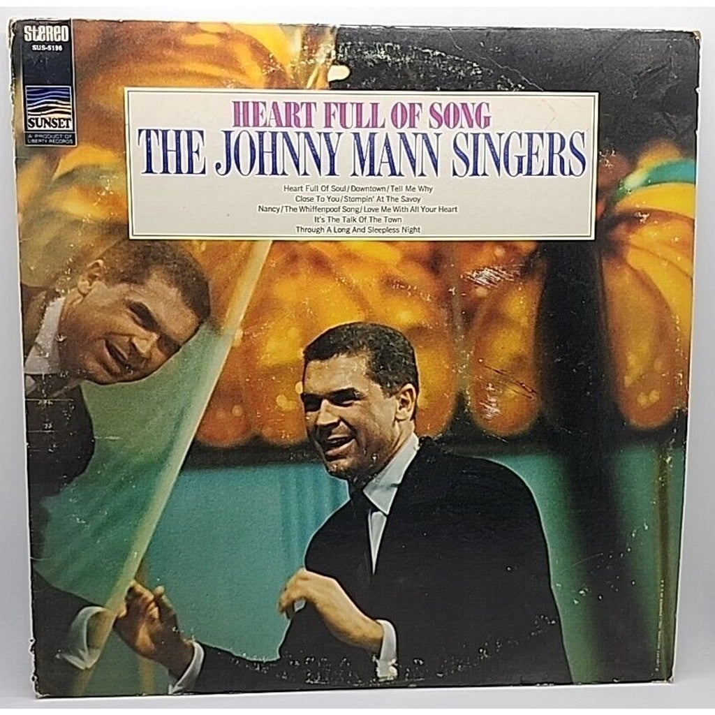 The Johnny Mann Singers ‎– Heart Full Of Song (Record)
