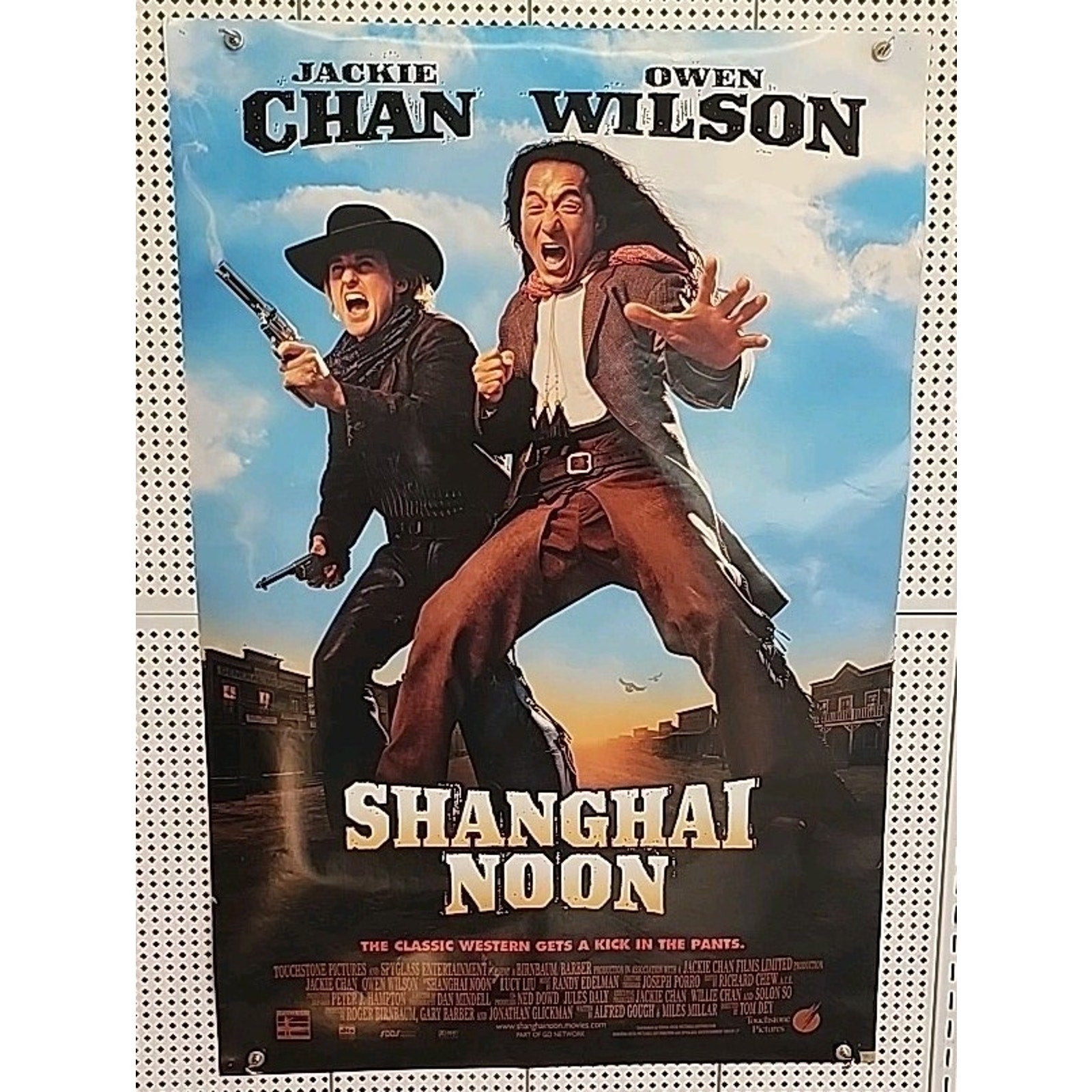 Shanghai Noon Movie Poster - Jackie Chan - 40 x 26 - Rolled