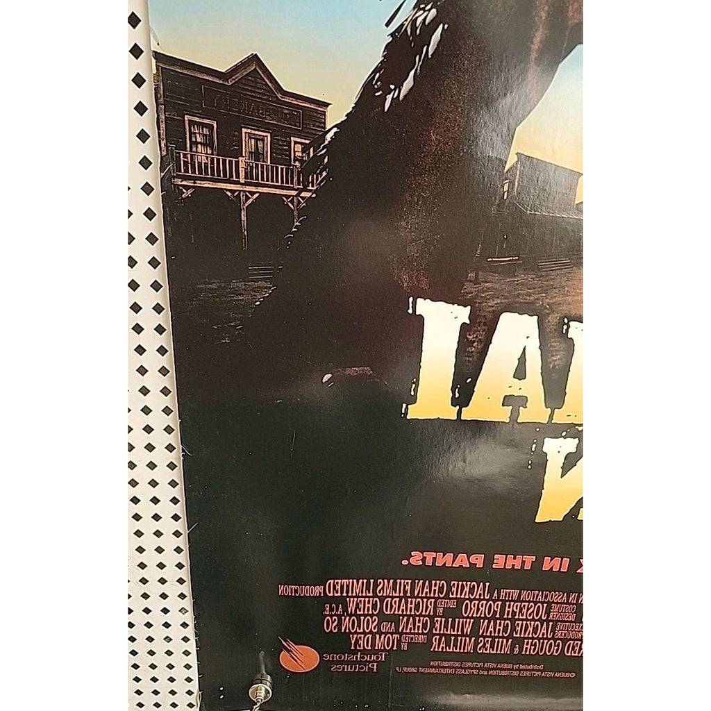 Shanghai Noon Movie Poster - Jackie Chan - 40 x 26 - Rolled