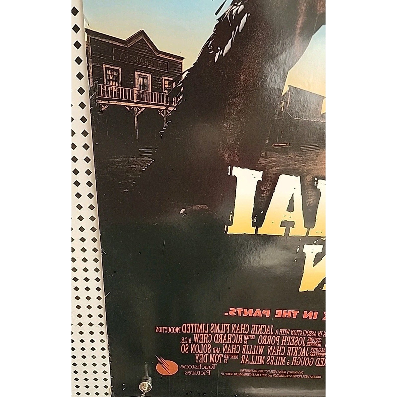 Shanghai Noon Movie Poster - Jackie Chan - 40 x 26 - Rolled