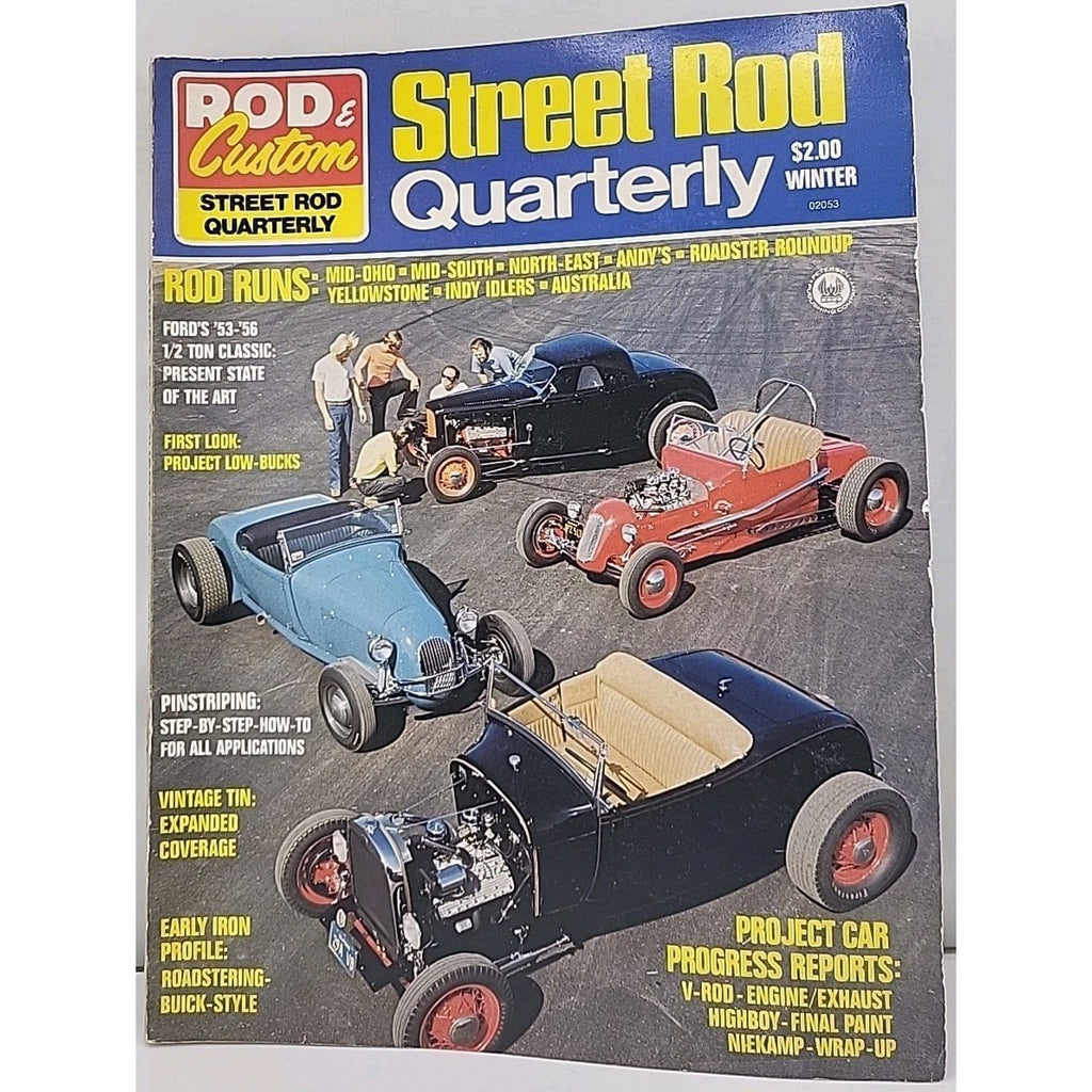 Rod & Custom Street Rod Quarterly Magazine - Winter 1971