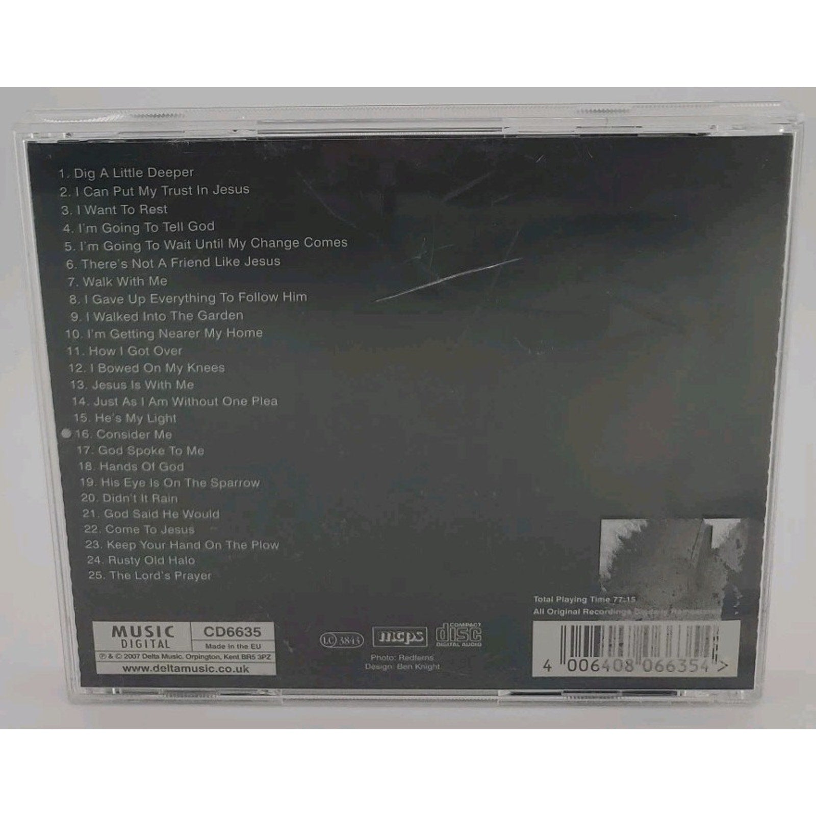 DIGA Little Deeper by Mahalia Jackson (CD, 2011)