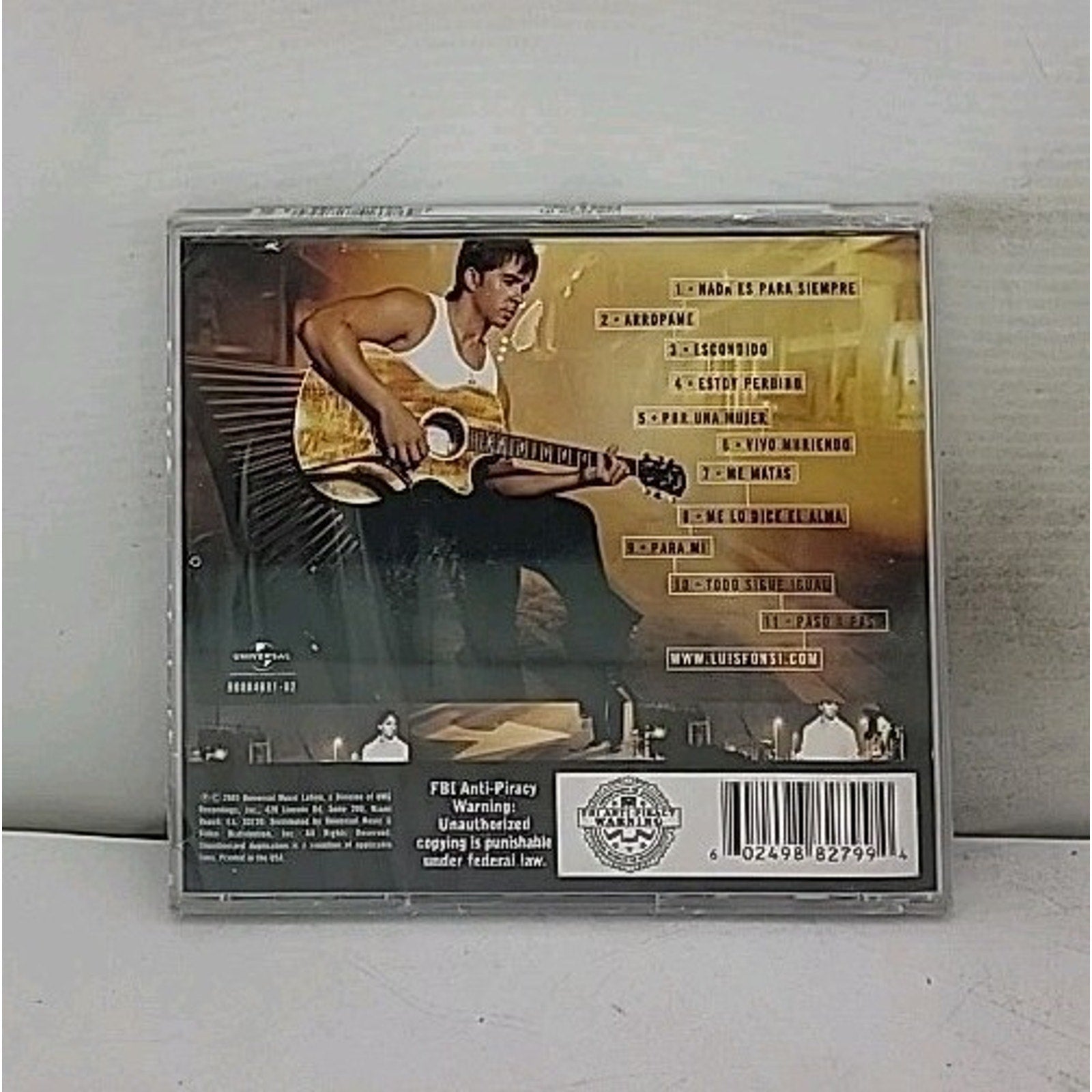 Paso a Paso by Luis Fonsi (CD, 2005) *Brand New*