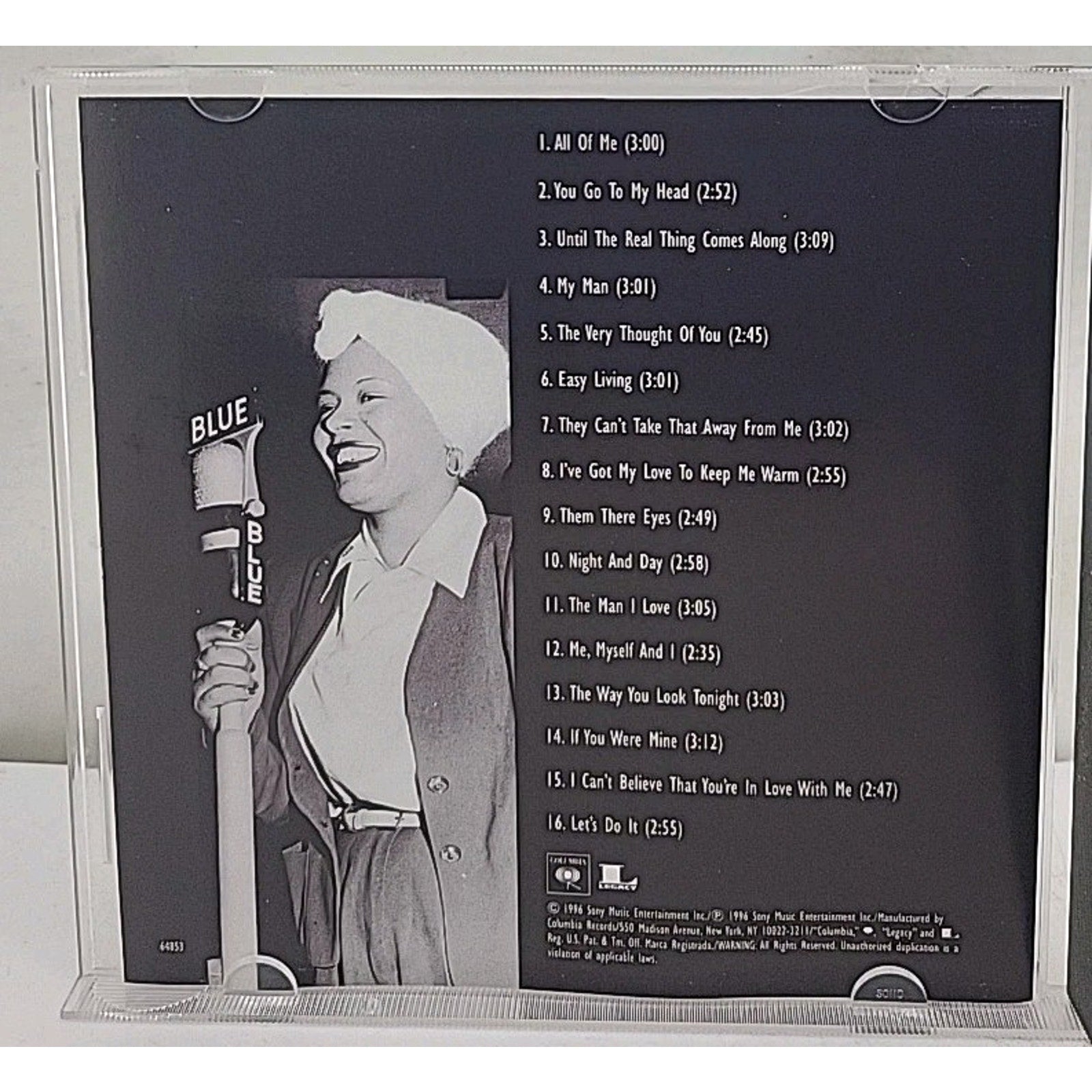 Love Songs by Holiday, Billie (CD, 1996)