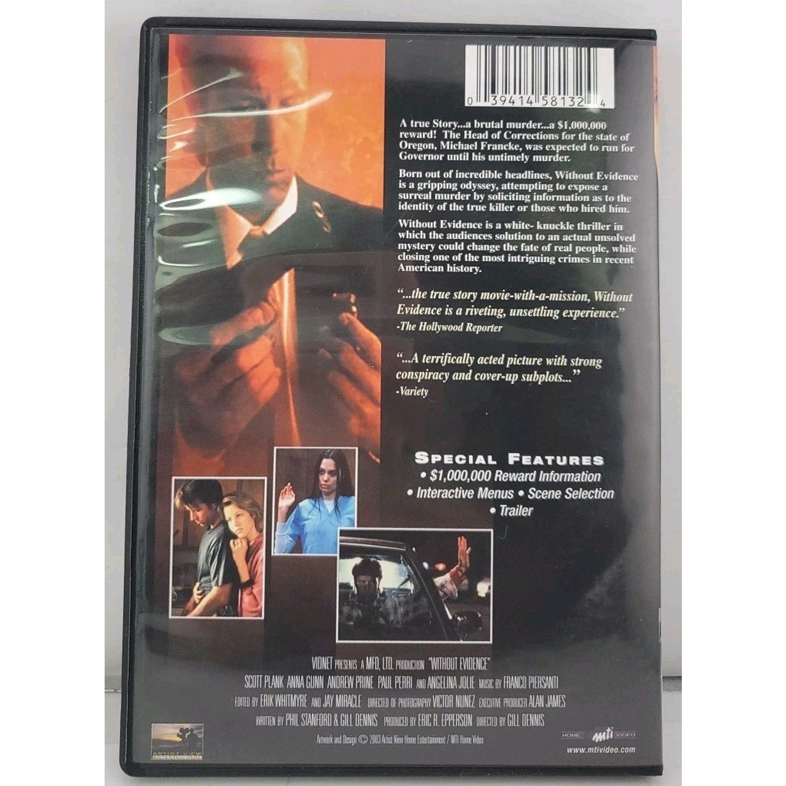 Without Evidence (DVD, 2003)