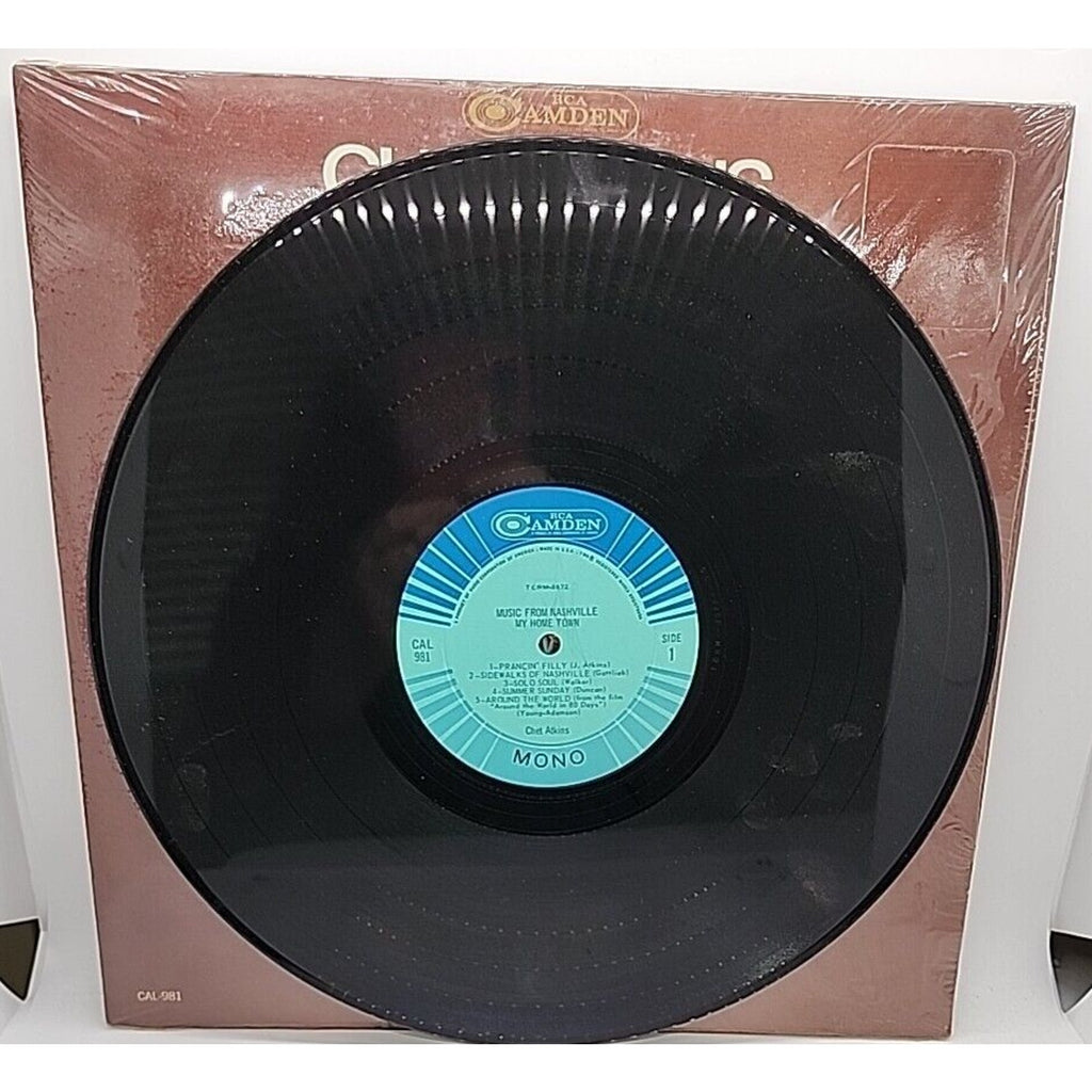 Chet Atkins - Music From Nashville My Home Town (Record)