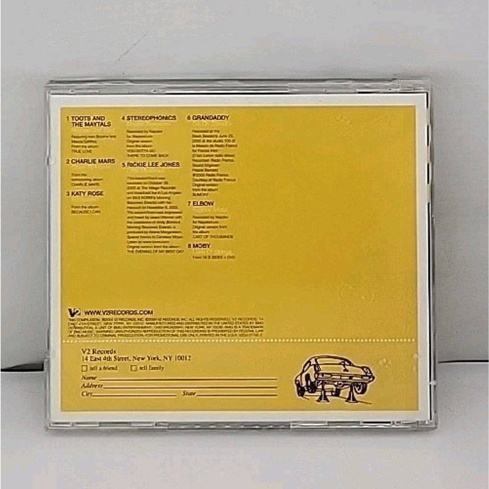 Daytrip - Lets Get Lost - A V2 Sampler - Music CD 2004