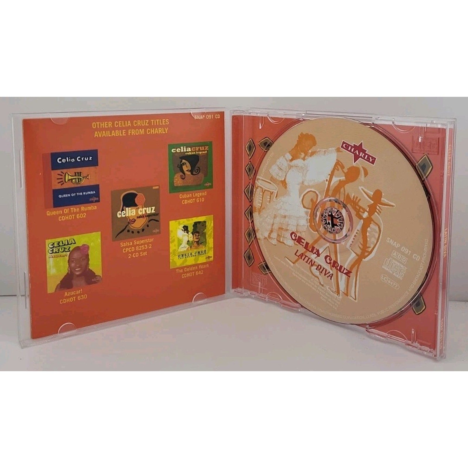 Latin Diva by Celia Cruz (CD, 2006)