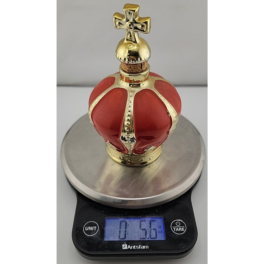 Antique Royal Crown Decanter Perfume - Central European Porcelain, 1920-1930