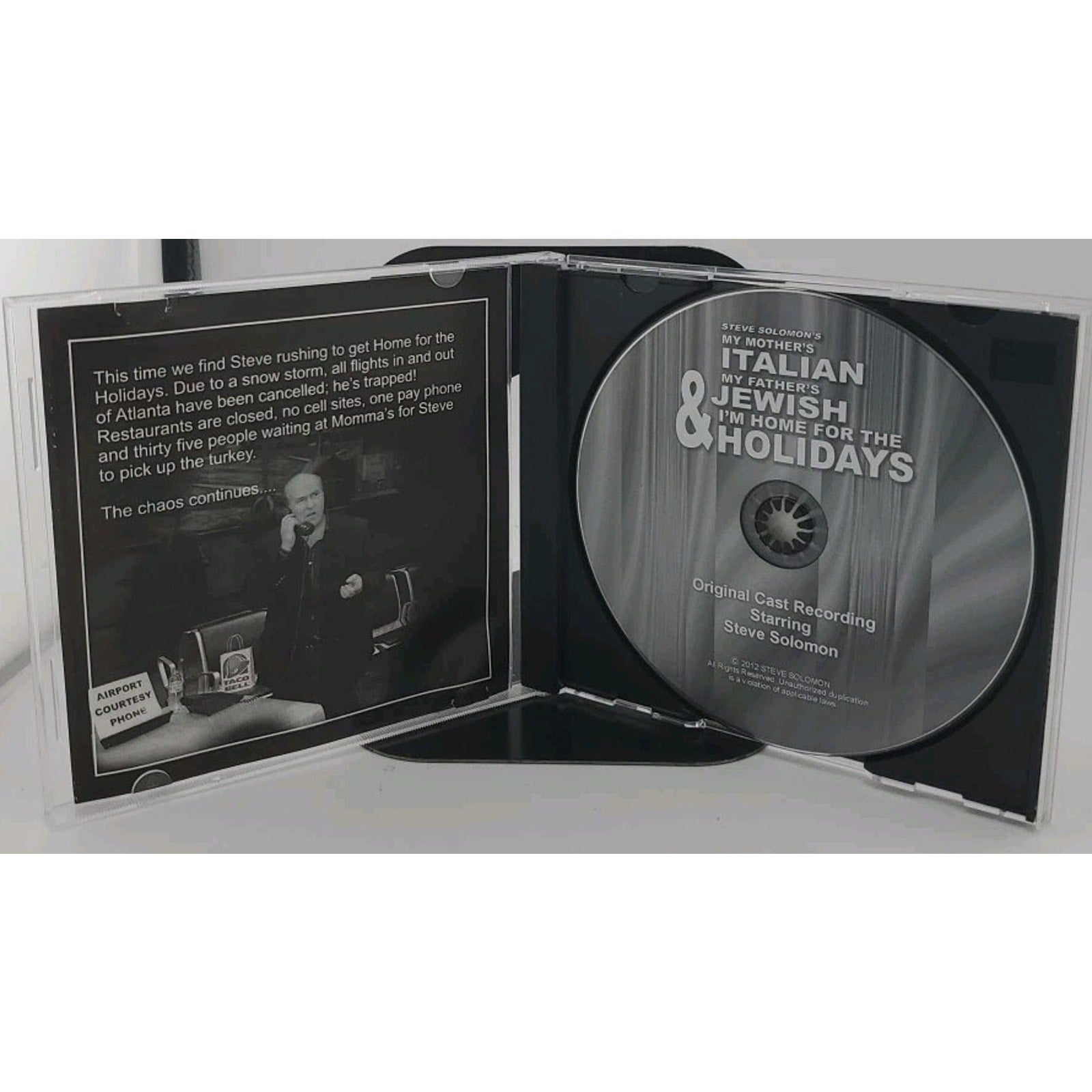 Steve Solomon's My Mother's Italian My Father's Jewish Im Home (CD)