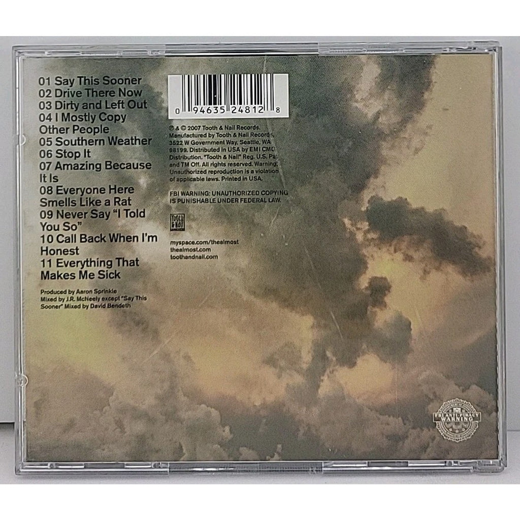 Southern Weather by The Almost (CD, 2007)