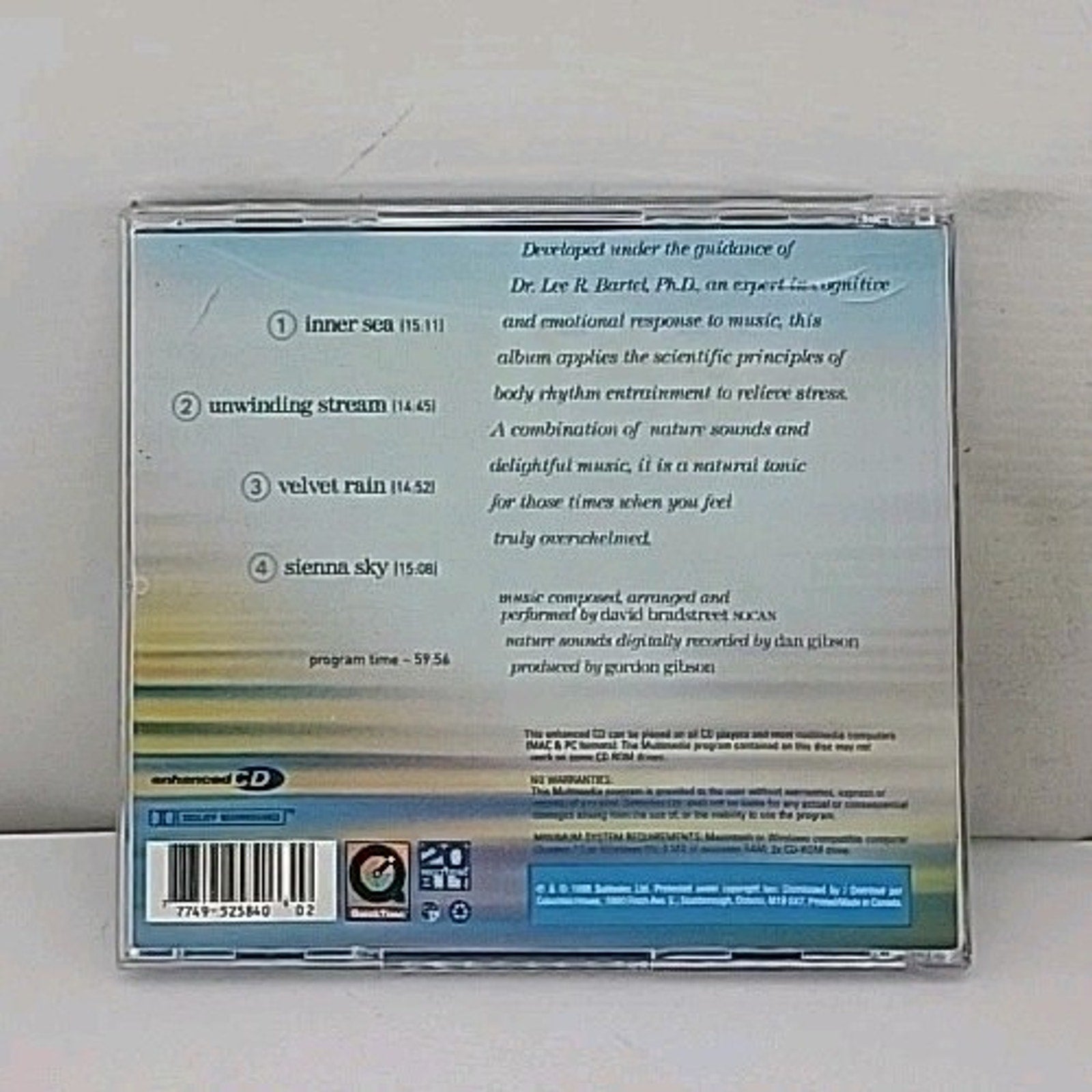 Natural Stress Relief by Dan Gibson (CD, Jun-2008, Solitudes)