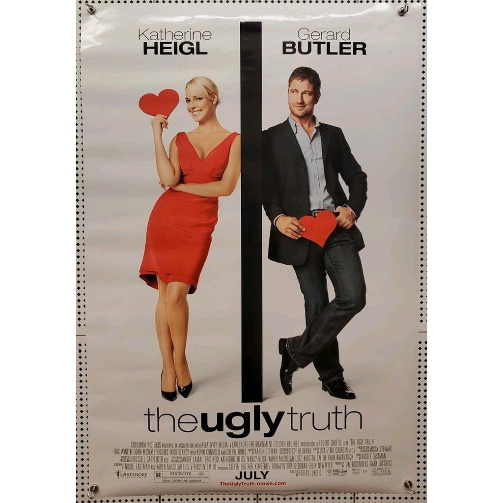 The Ugly Truth Original 27x40 D/S Movie Poster 2009