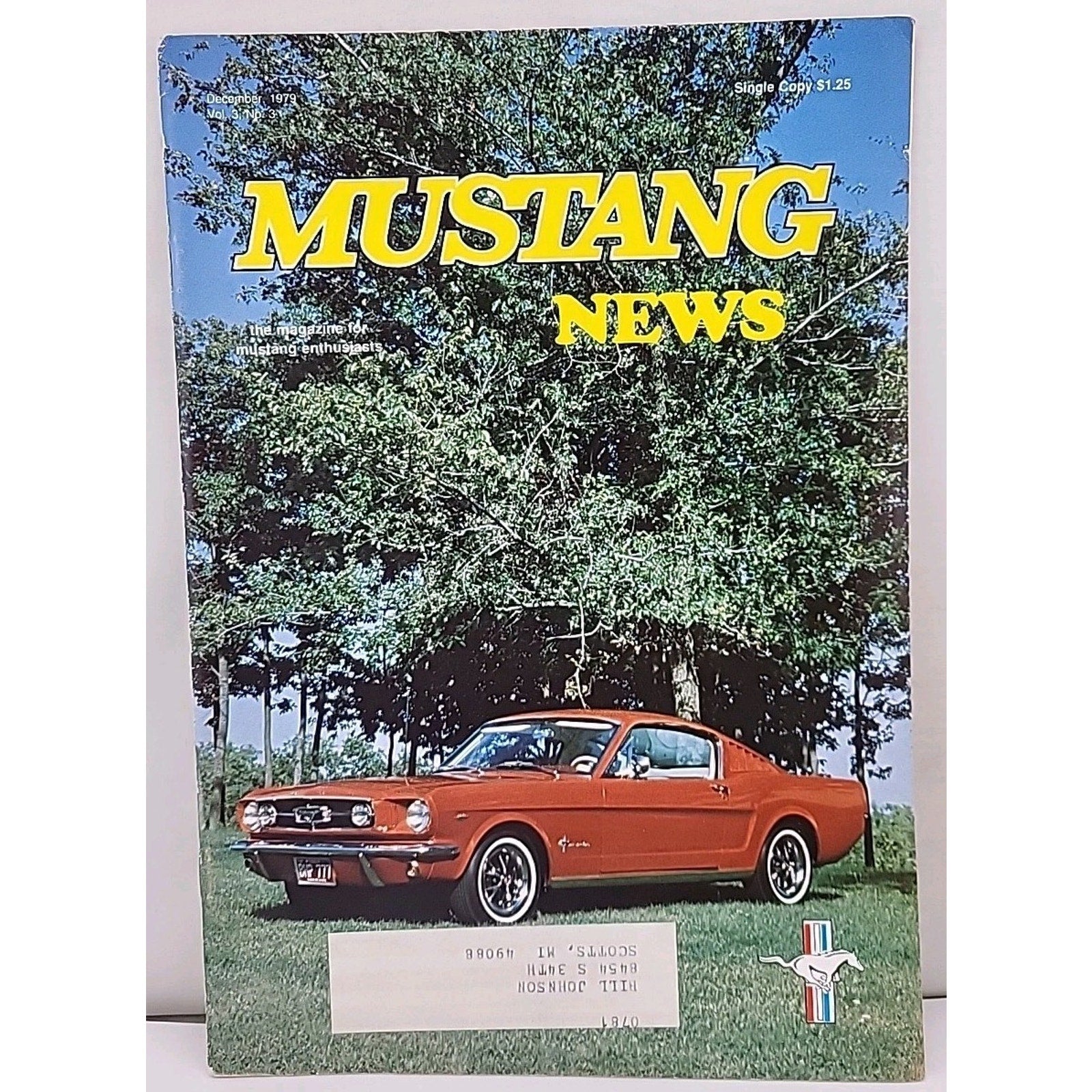 Mustang News Magazine - December 1979 - Vol. 3 No. 3