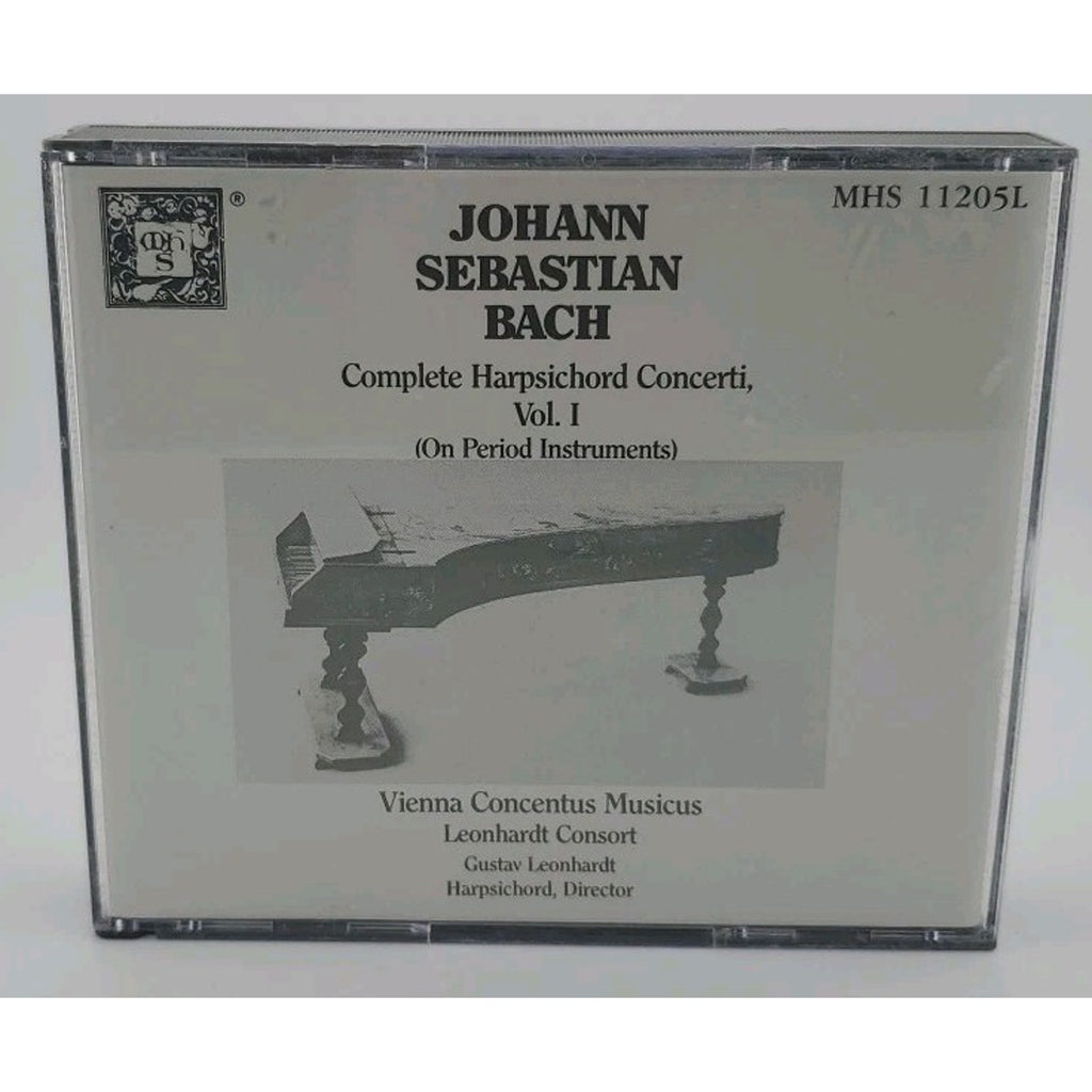 Johann Sebastian Bach Complete Harpsichord Concerti, Vol. I (CD)