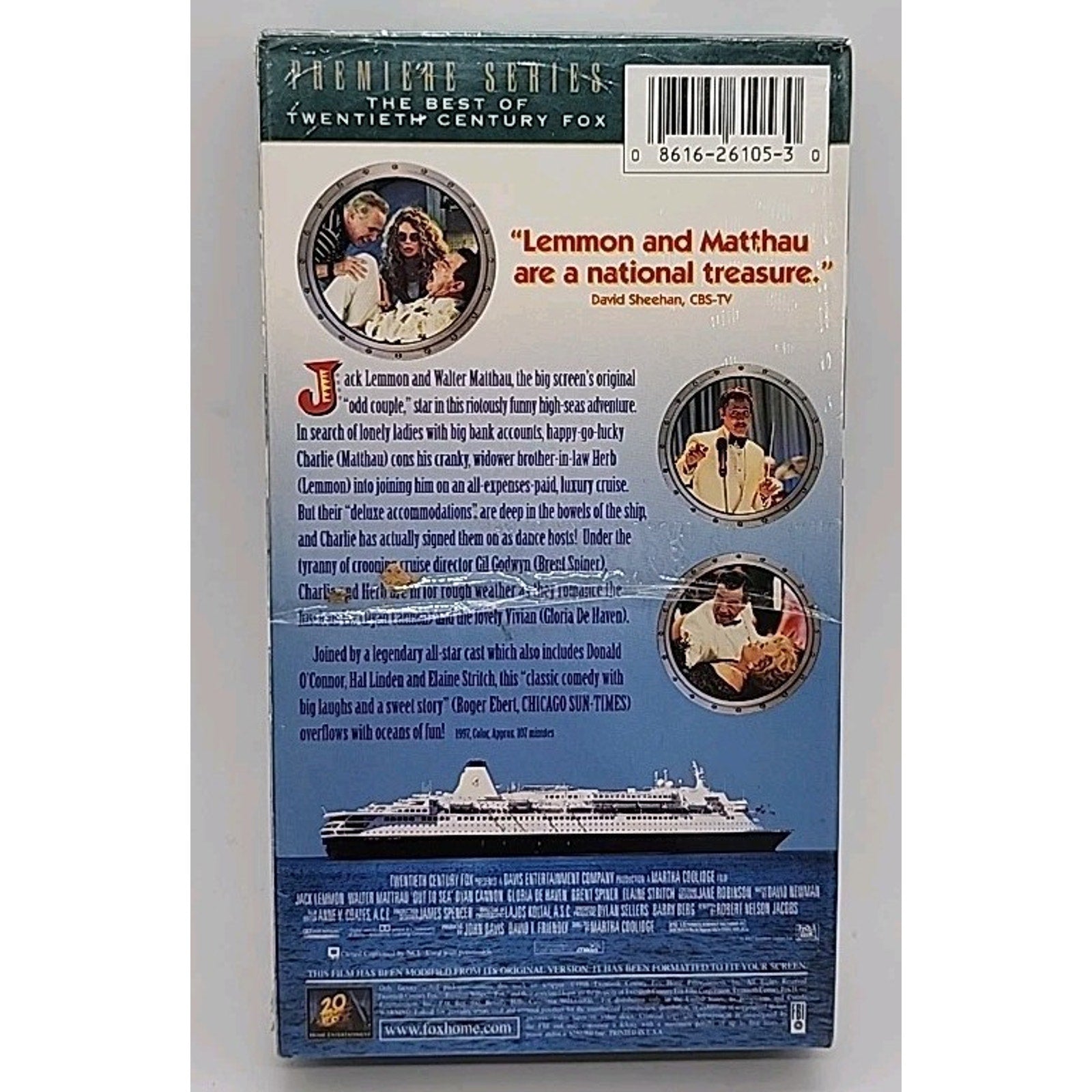 Out to Sea (VHS) *Brand New*