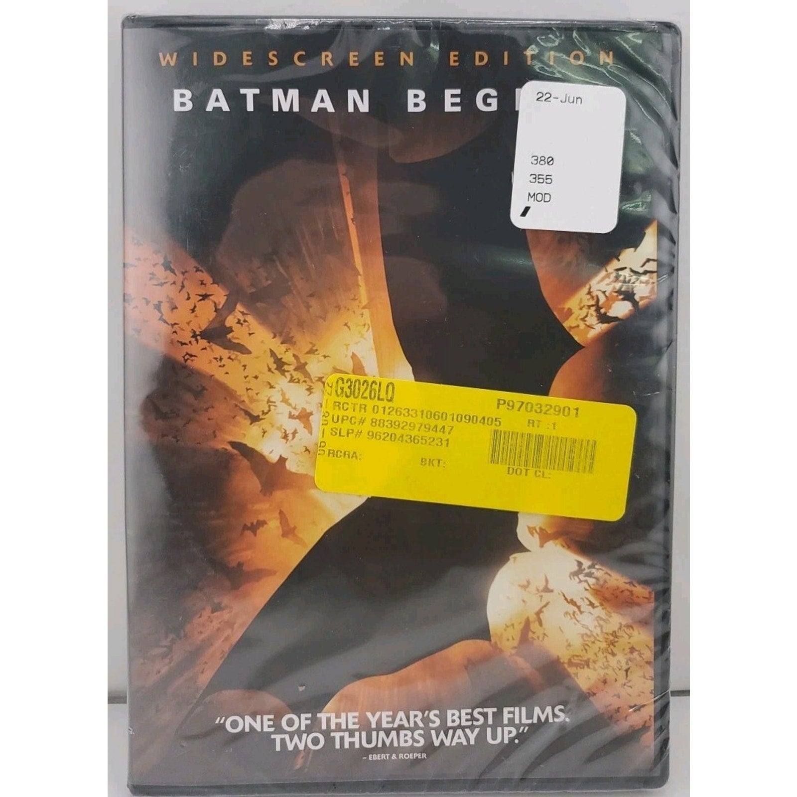 Batman Begins (DVD, 2005) *Brand New*