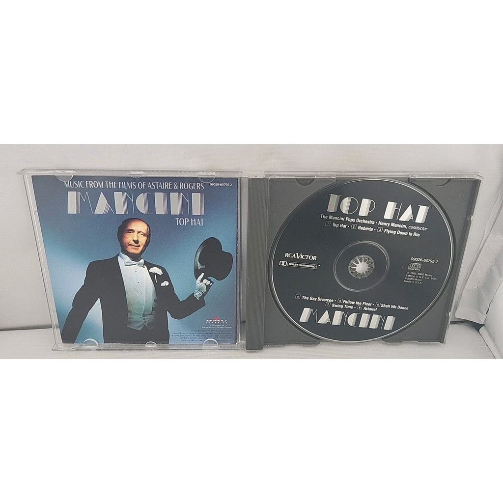 Top Hat: Music from the Films of Astaire & Rogers by Henry Mancini (CD,...