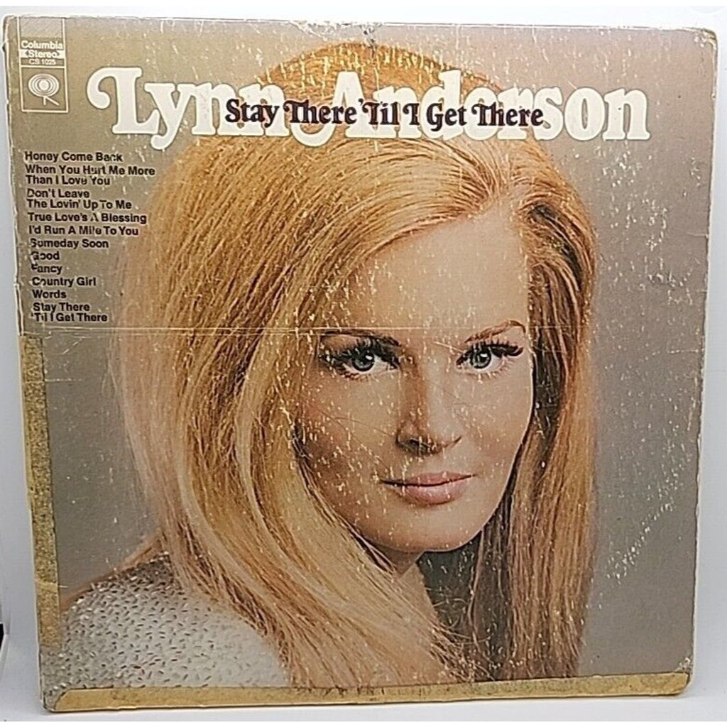 Lynn Anderson Stay There 'Til I Get There LP Record Album Vinyl