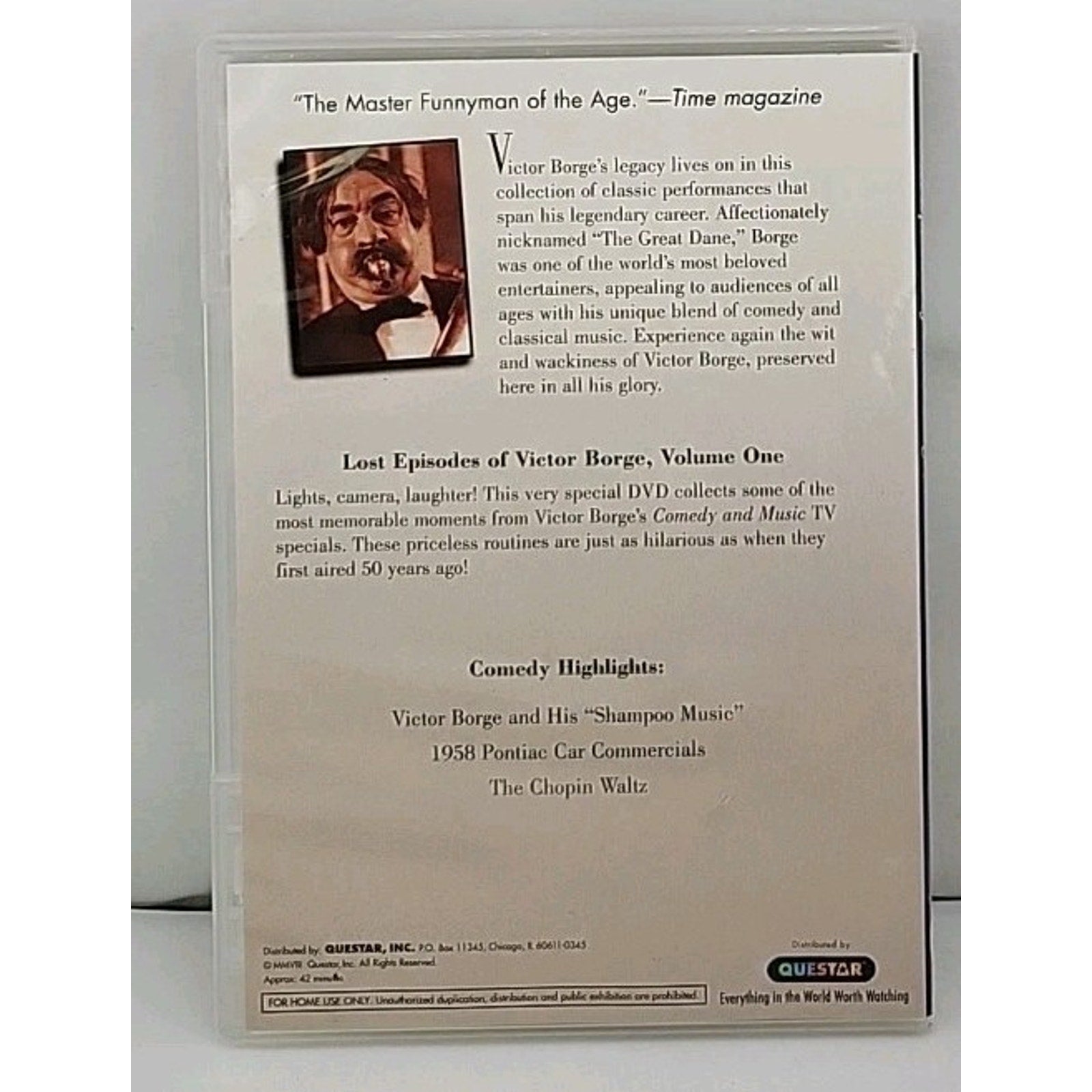 Victor Borge Classic Collection Lost Episodes Of Victor Borge (DVD)