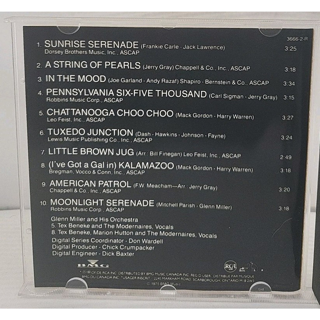 Pure Gold by Glenn Miller (CD, 1990)