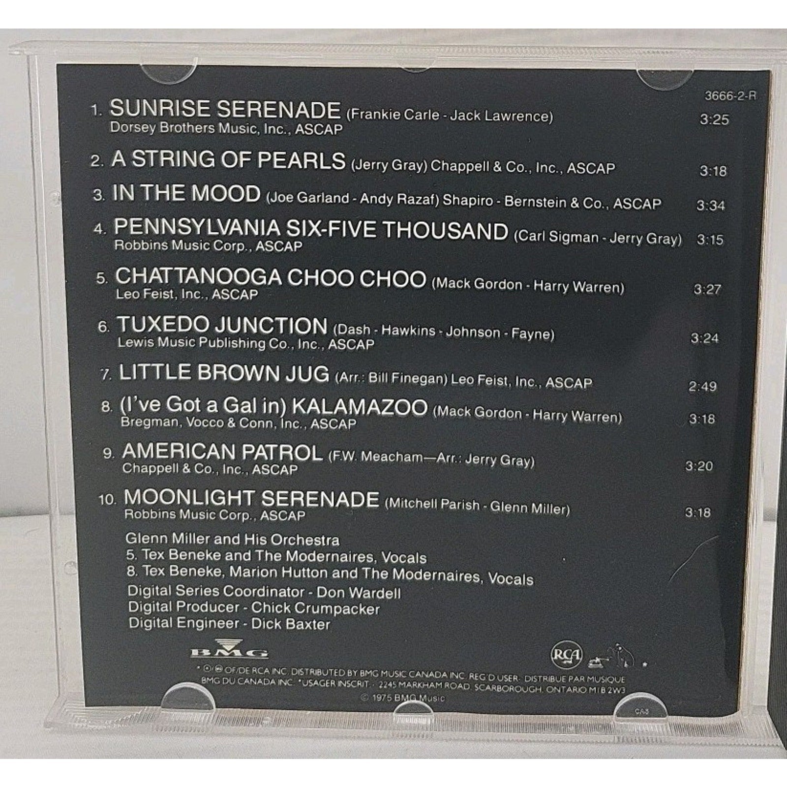Pure Gold by Glenn Miller (CD, 1990)