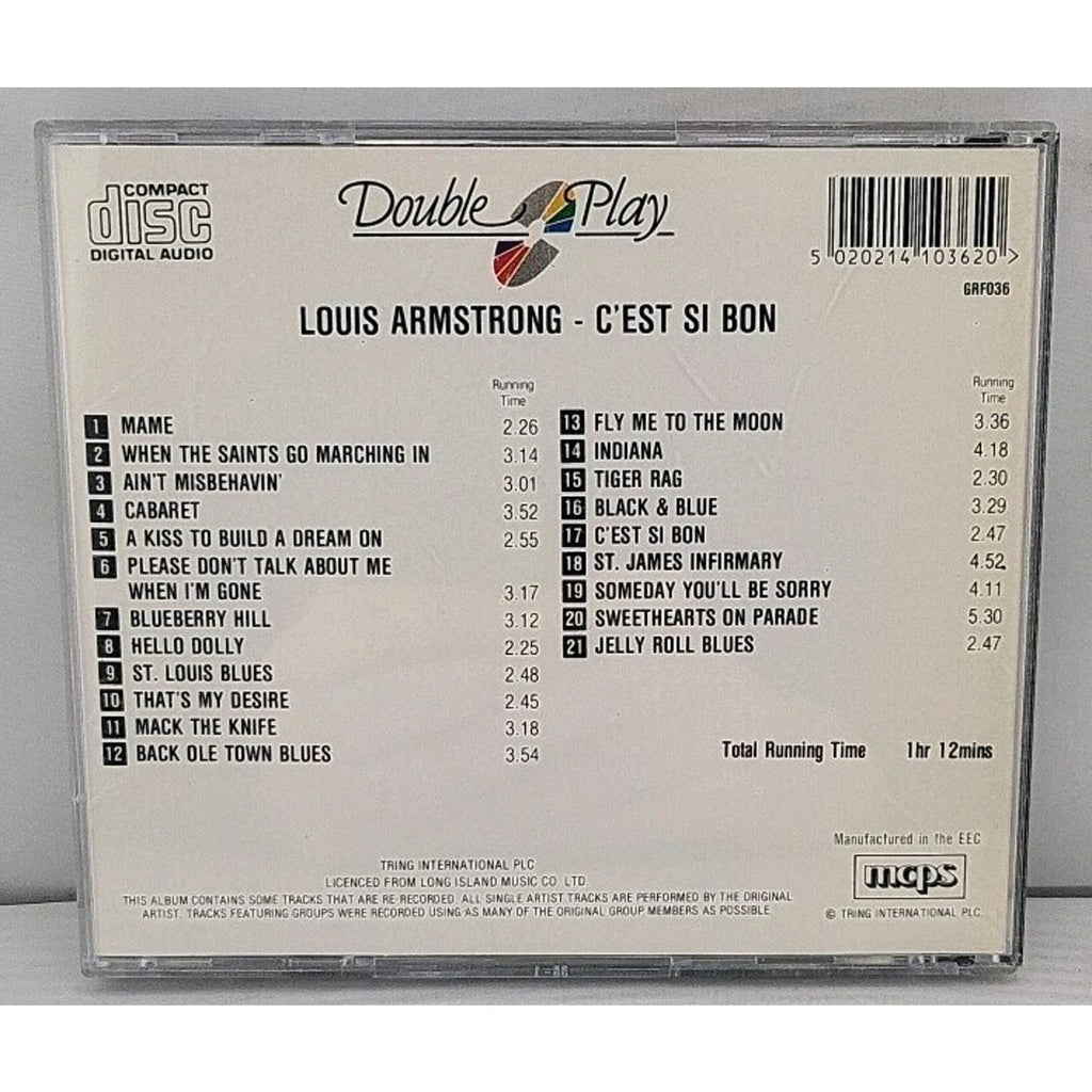 Louis Armstrong C'est Si Bon (CD)