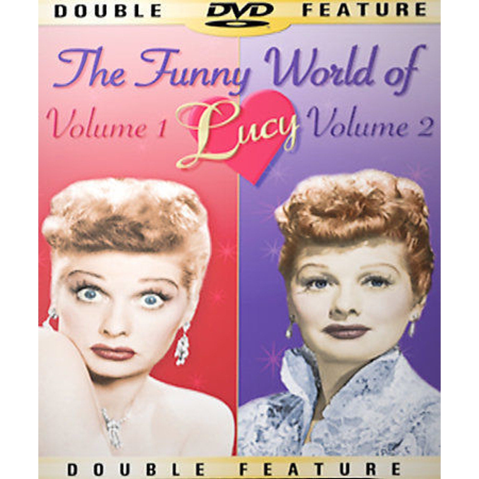 Funny World of Lucy, The - Volumes 1 2 (DVD, 2002) *Brand New*