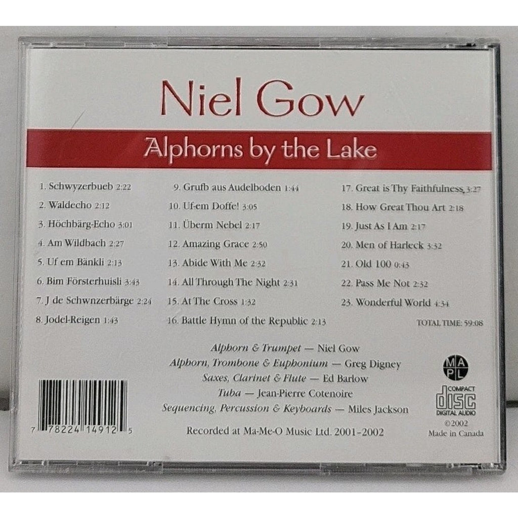 Alphorns In The Canadian Rockies #2 Niel Gow CD 2002