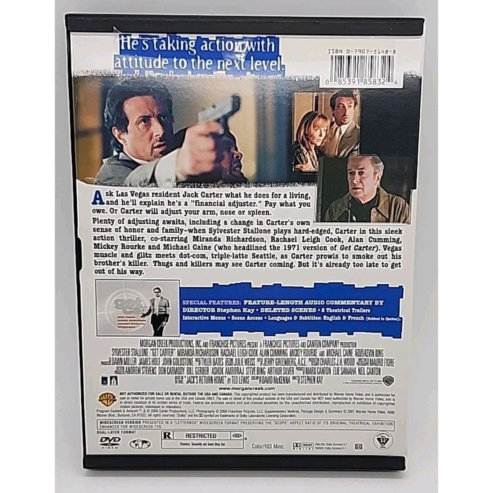 Get Carter (2000) (DVD, 2000)