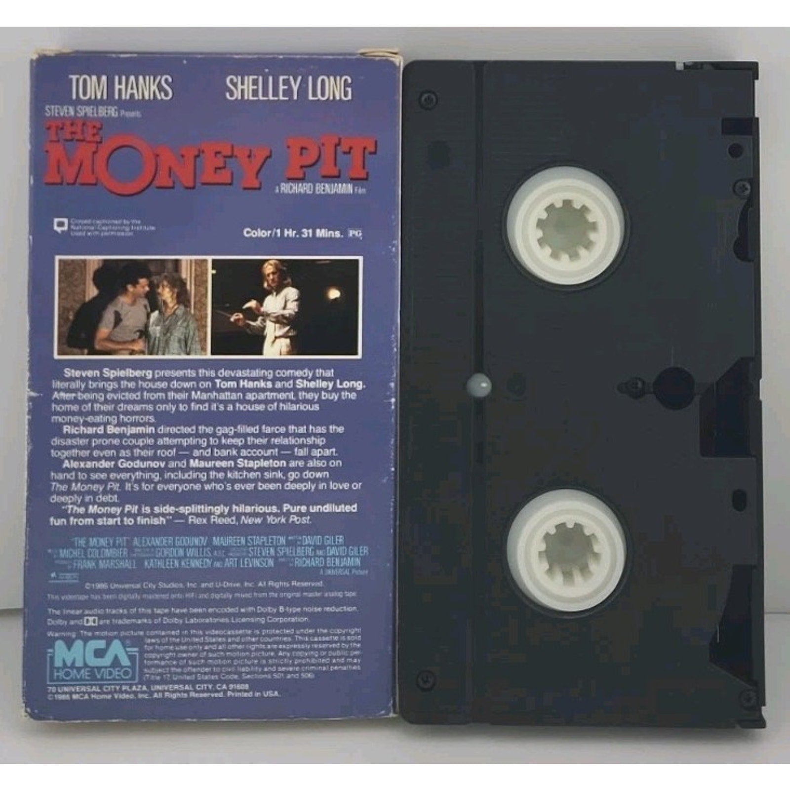 The Money Pit (VHS, 1991) Tom Hanks, Shelley Long