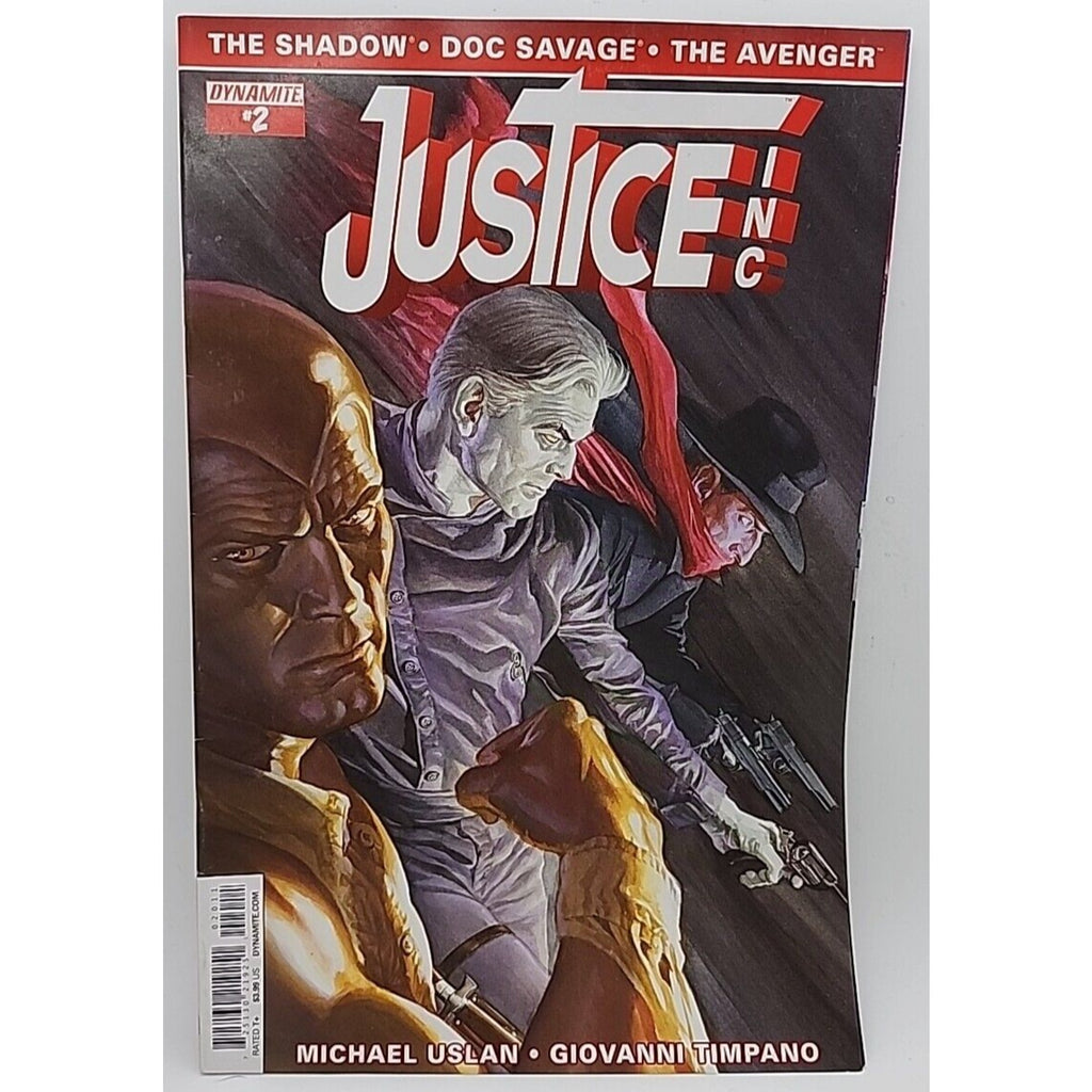 Justice Inc #2G Dynamite Comics 2014 Ross Variant