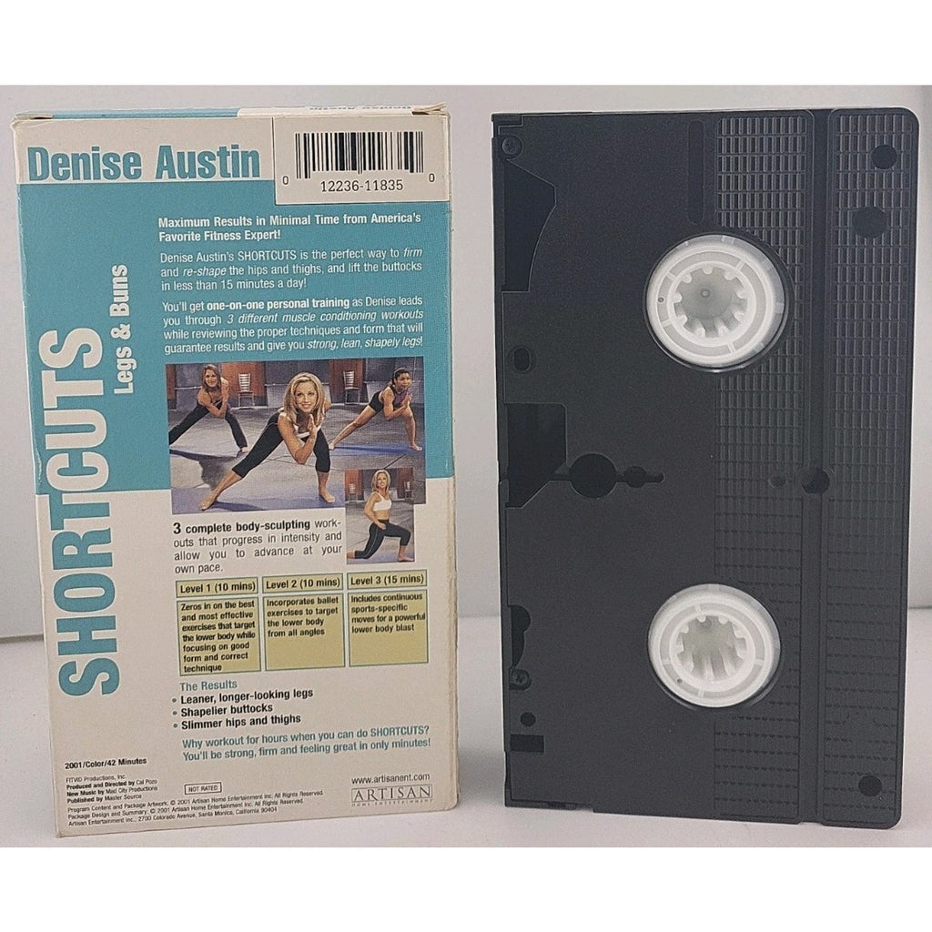 Shortcuts-Legs & Buns (VHS, 2001)