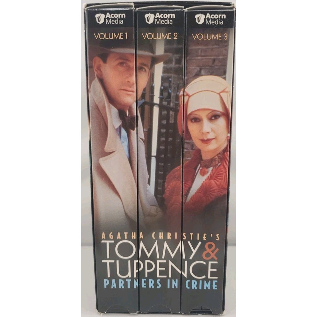 Agatha Christie's Tommy & Tuppence: Partners in Crime - Set 1 (VHS, 2001, 3-Tape