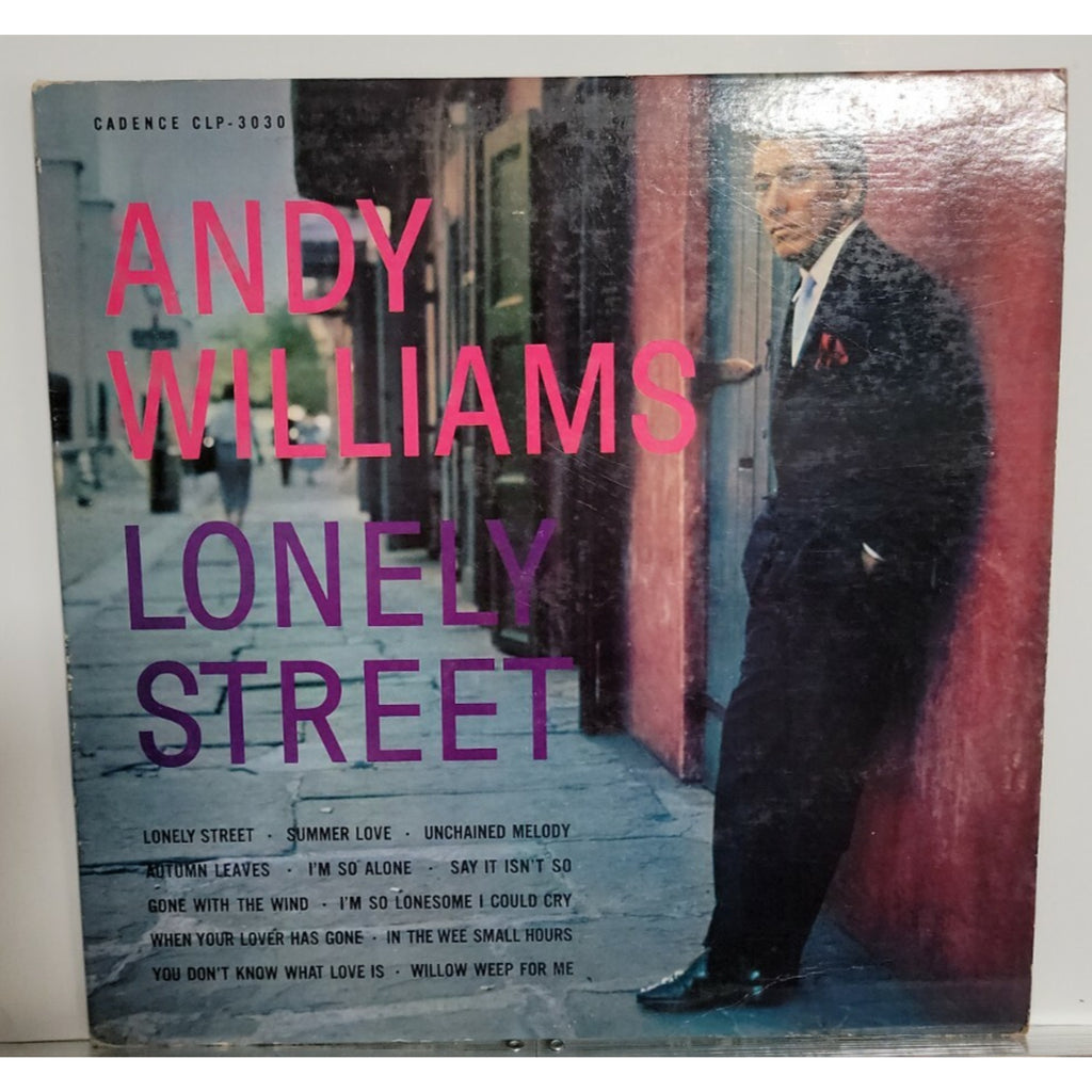Andy Williams ‎– Lonely Street (Vinyl)