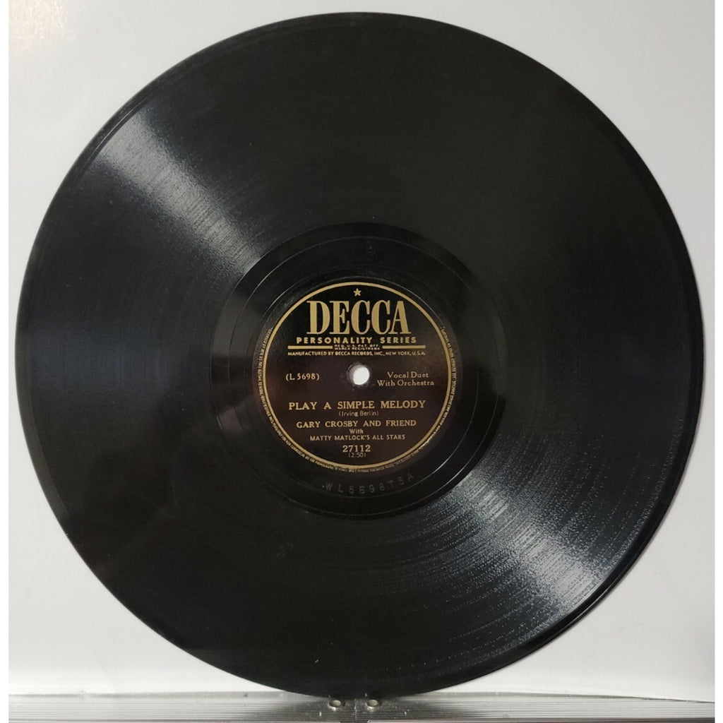 Gary Crosby - Sam's Song / Play A Simple Melody (Vinyl)