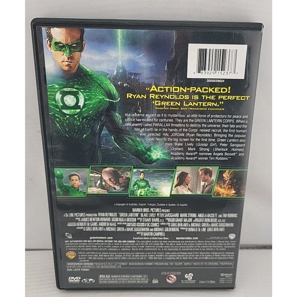 Green Lantern (DVD, 2011)