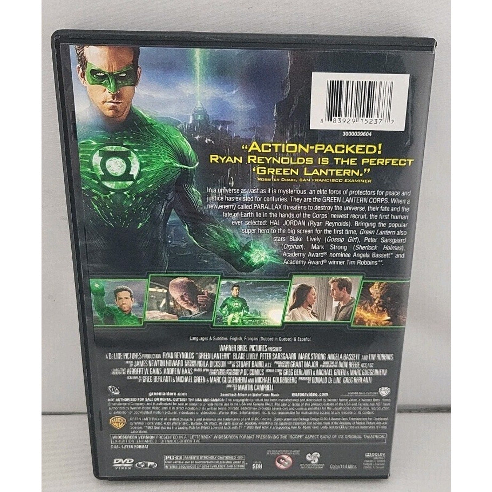 Green Lantern (DVD, 2011)