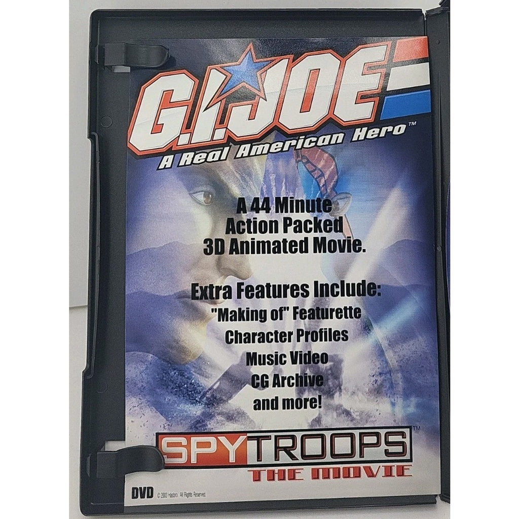 G.I. Joe A Real American Hero Spy Troops The Movie (DVD)