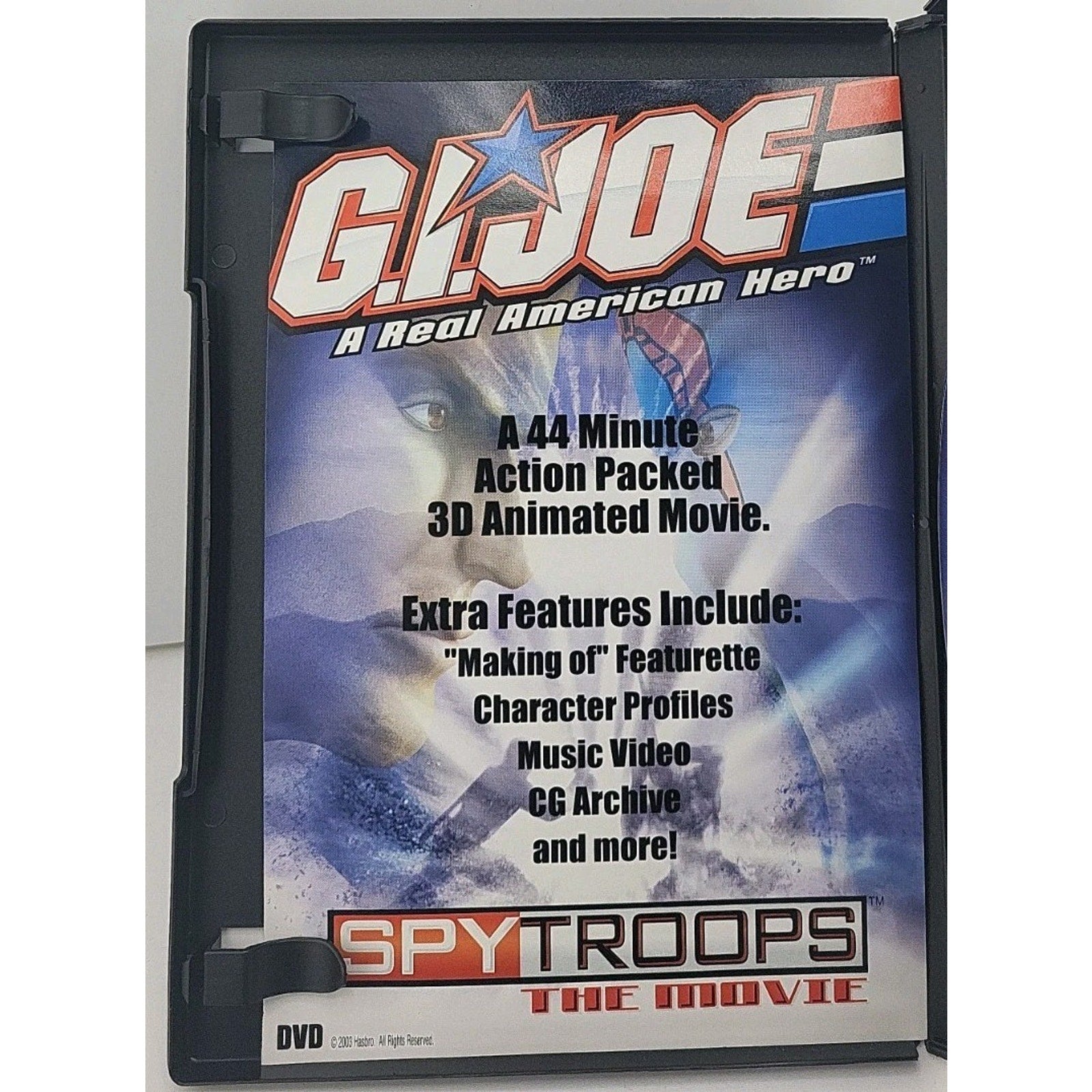 G.I. Joe A Real American Hero Spy Troops The Movie (DVD)