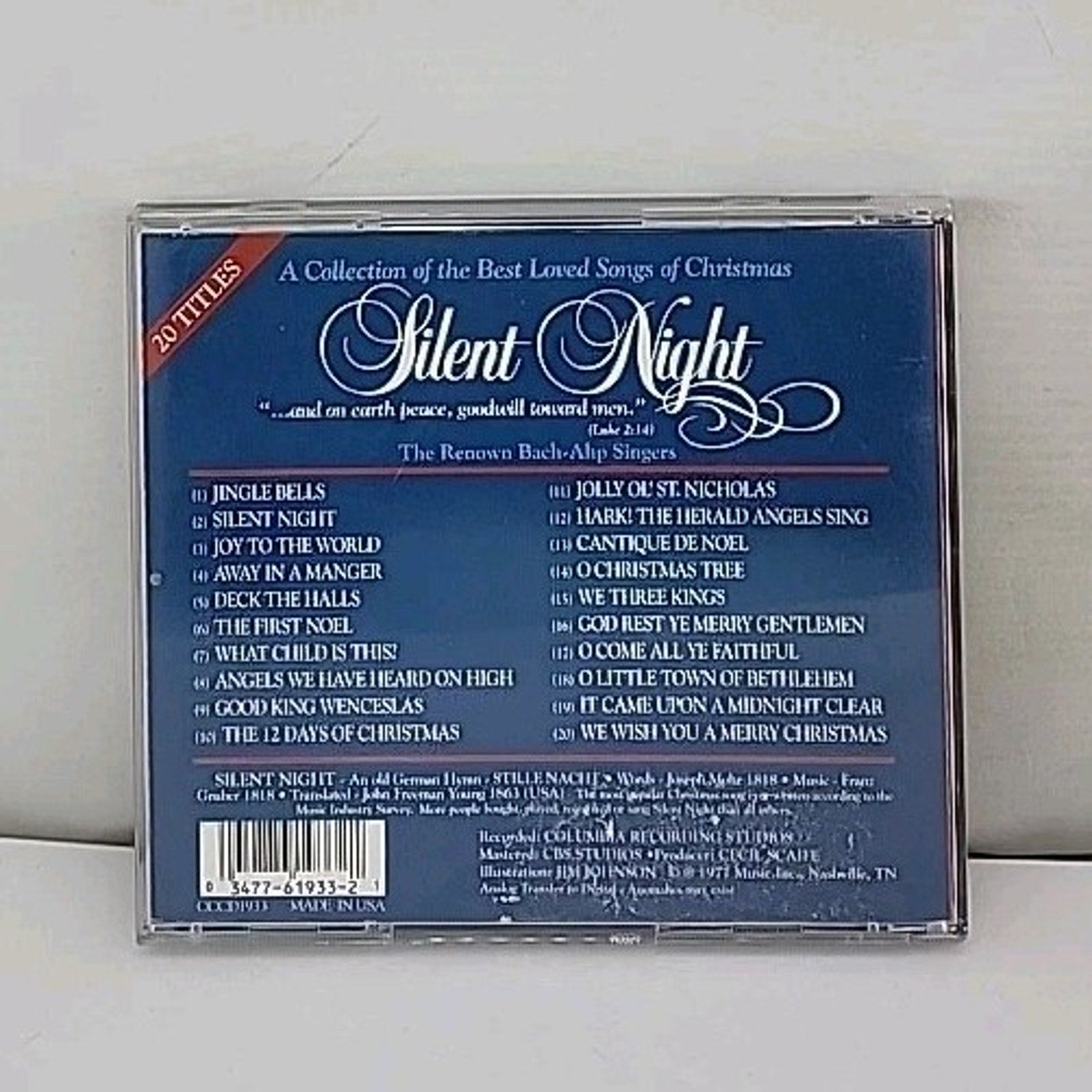 Silent Night A Collection Of Great Loved Songs Of Christmas CD