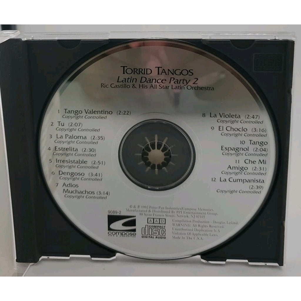 Torrid Tangos: Latin Dance Party 2 CD