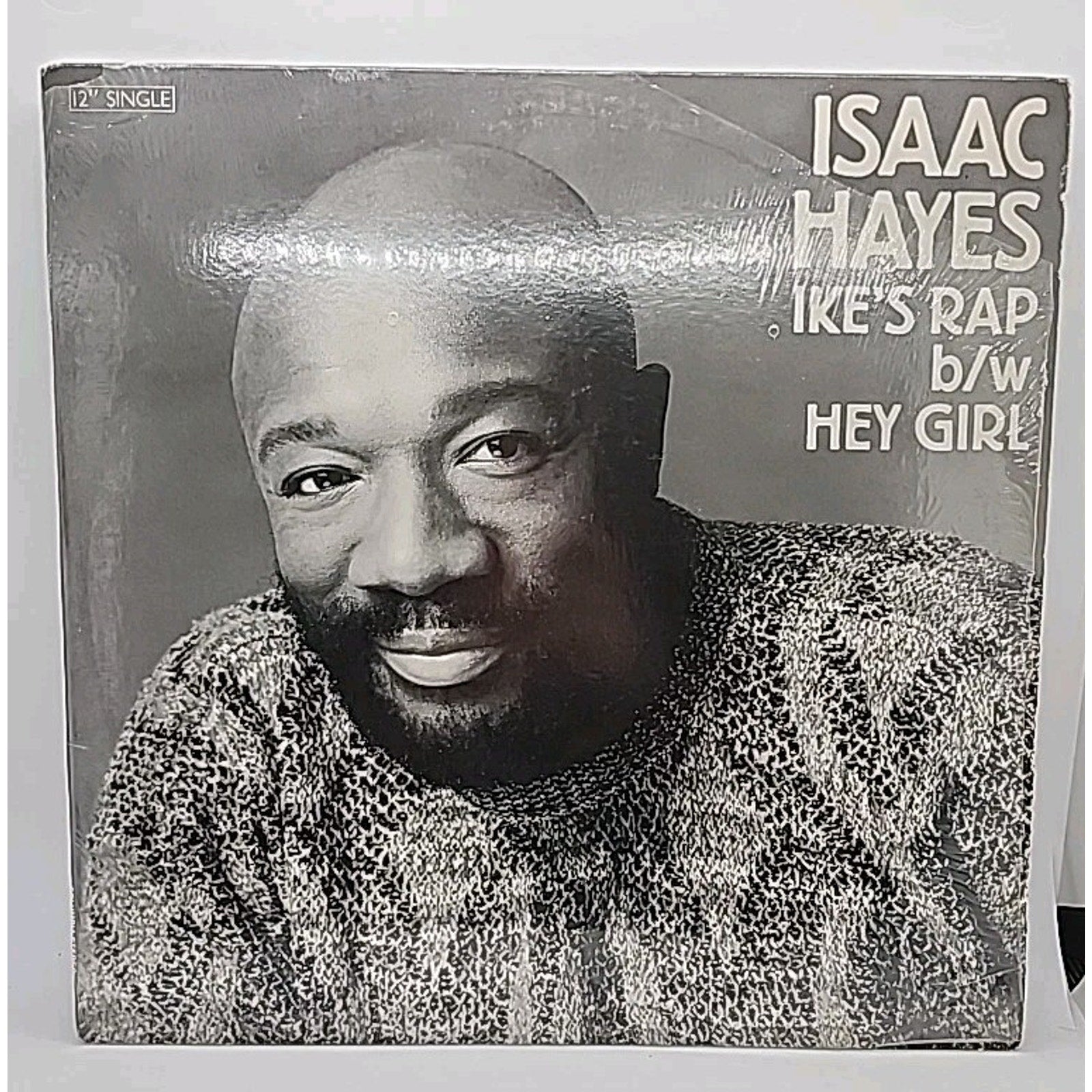 Isaac Hayes - Ike's Rap b/w Hey Girl 12" Single Vinyl Funk Soul 1986