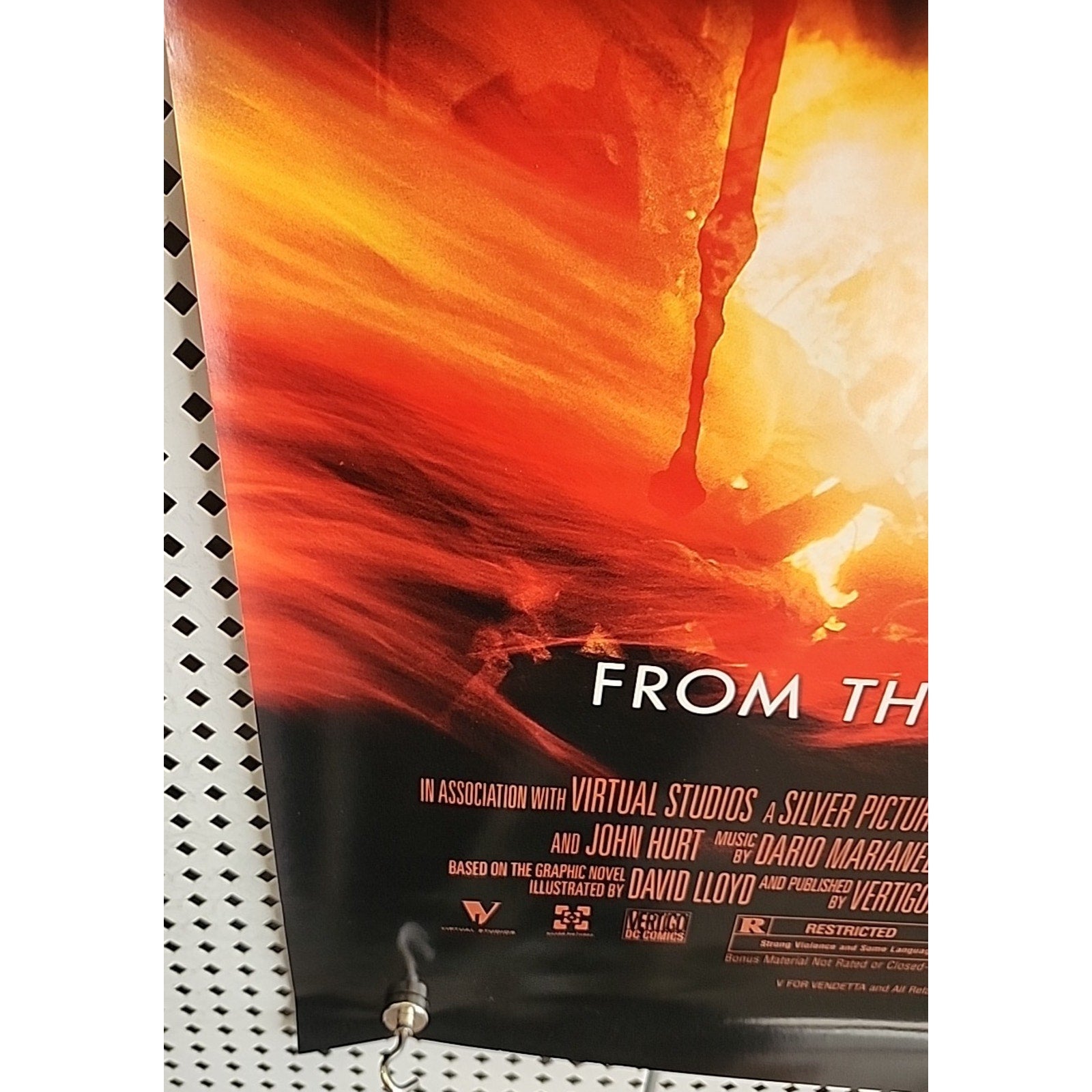 V For Vendetta DVD Release Movie Poster 27x40