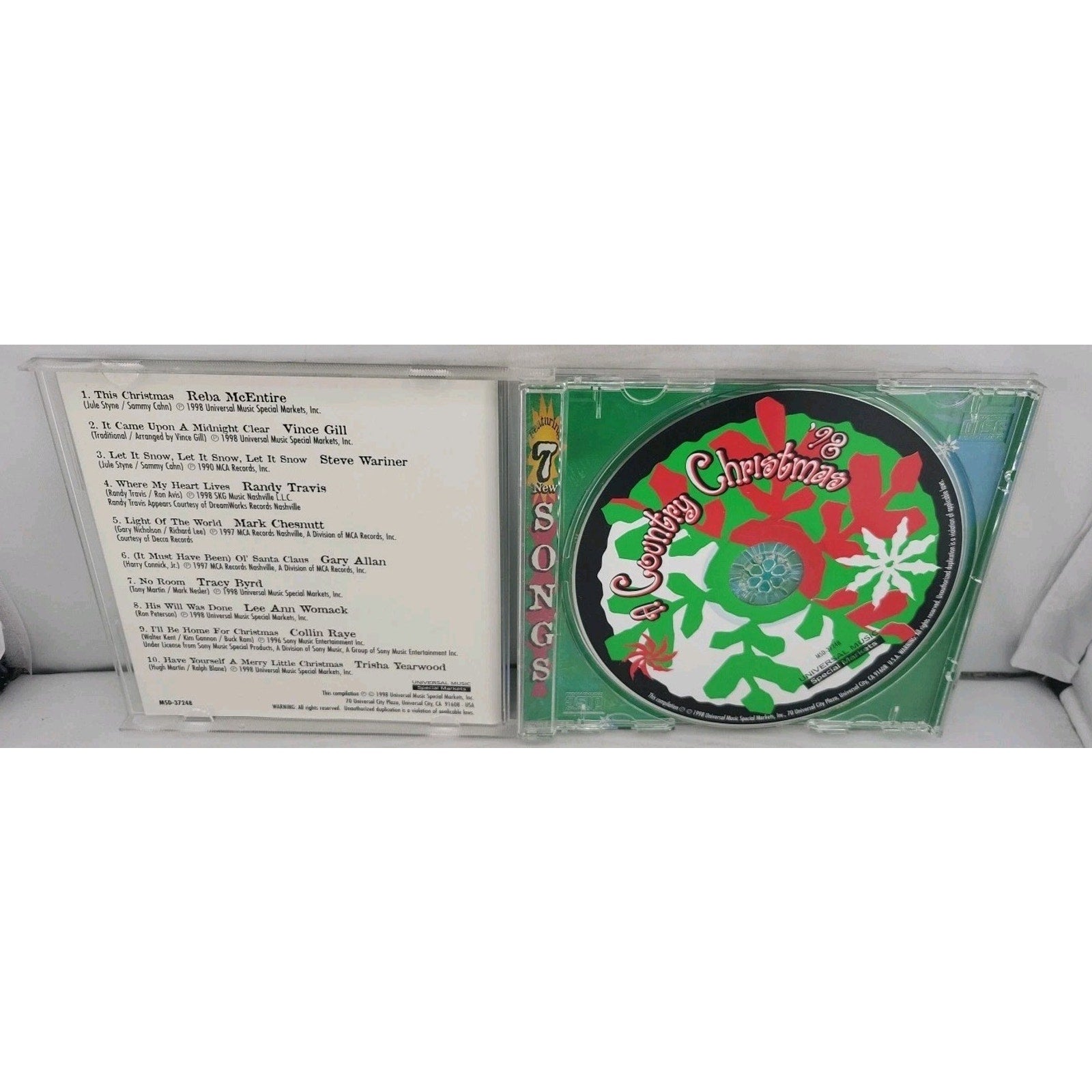 Various Artists : A Country Christmas 98 CD