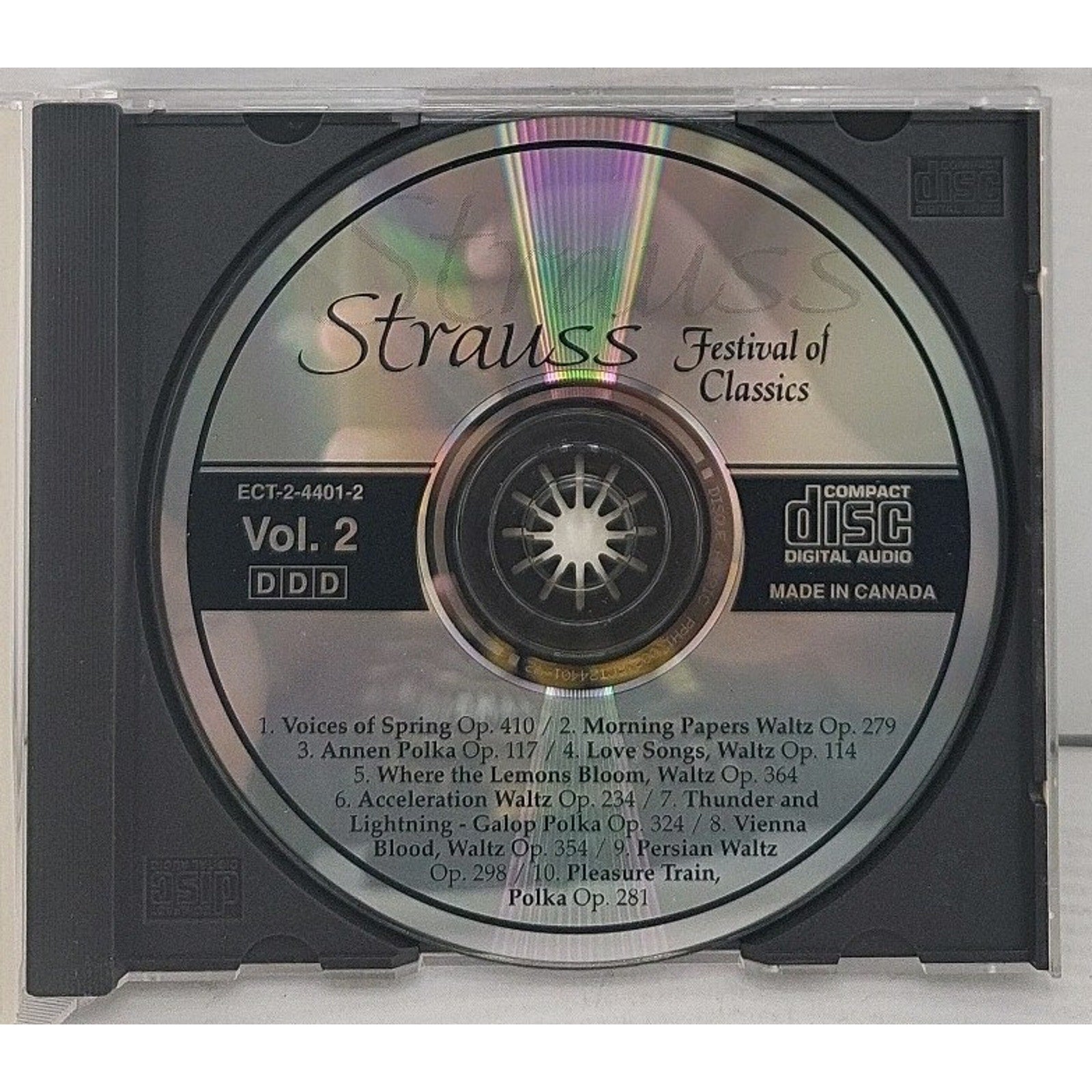 Strauss Festival Of Classics CD Vol. 2