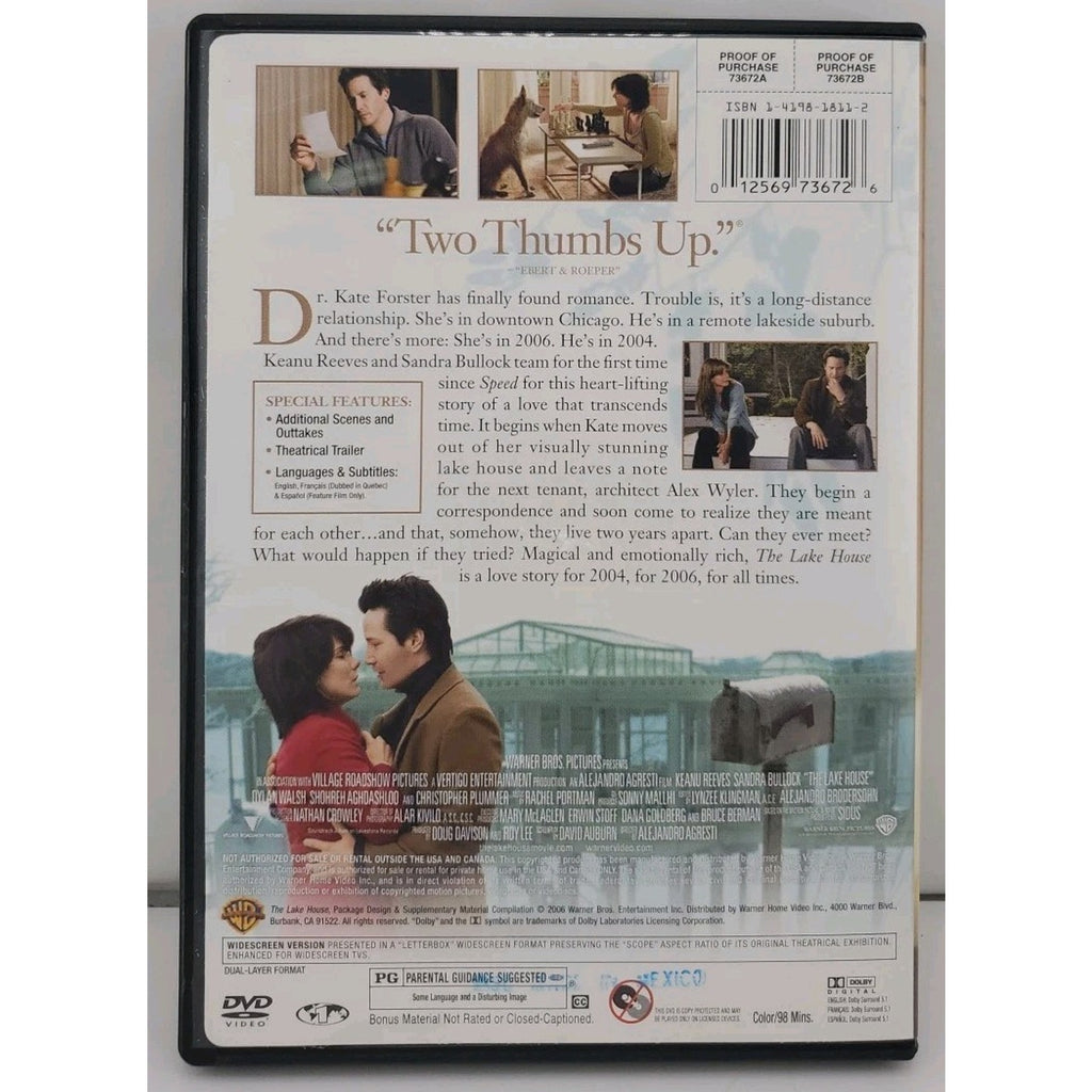 The Lake House (DVD, 2006)