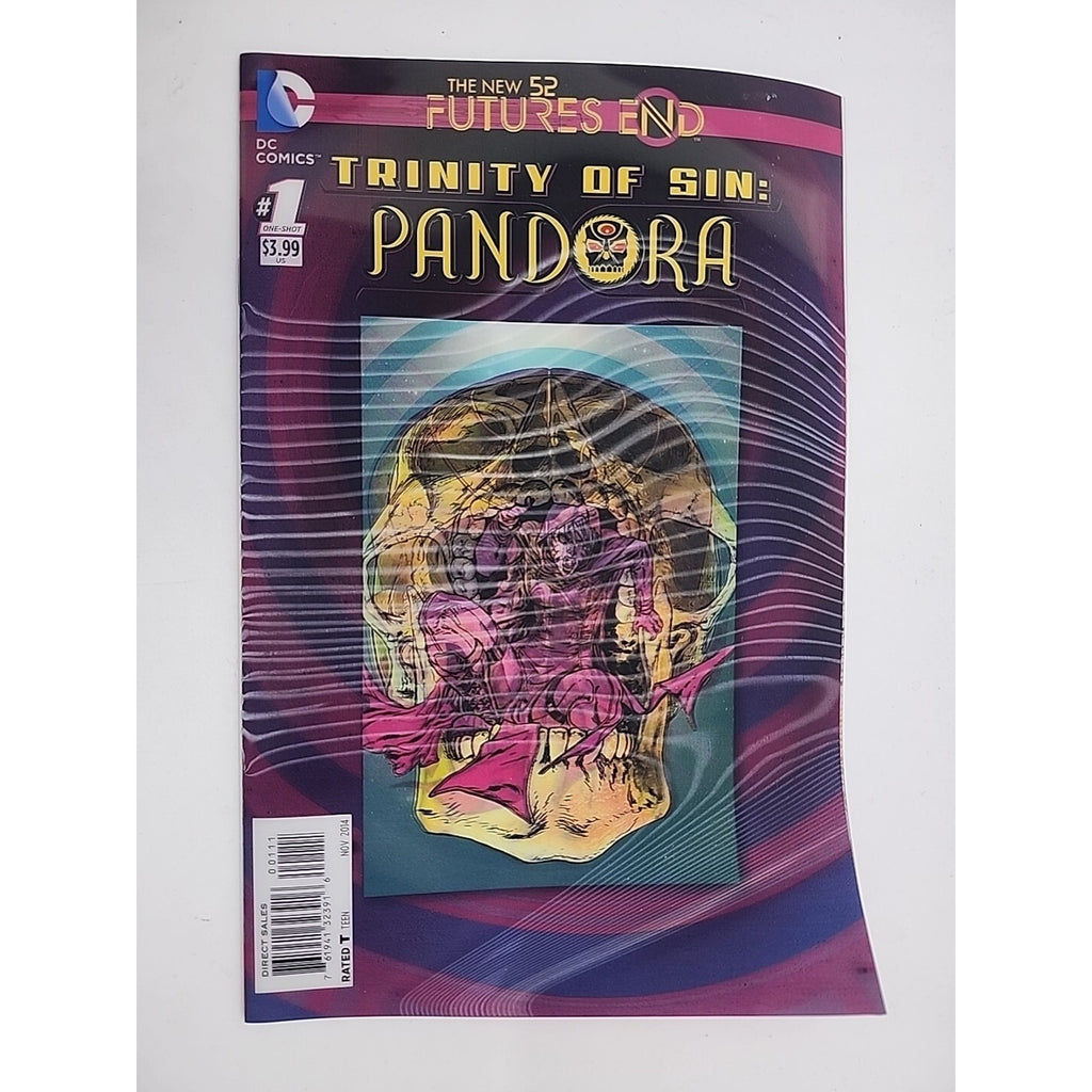 Trinity of Sin: Pandora: Futures End #1 D.C. Comics 3-D Lenticular